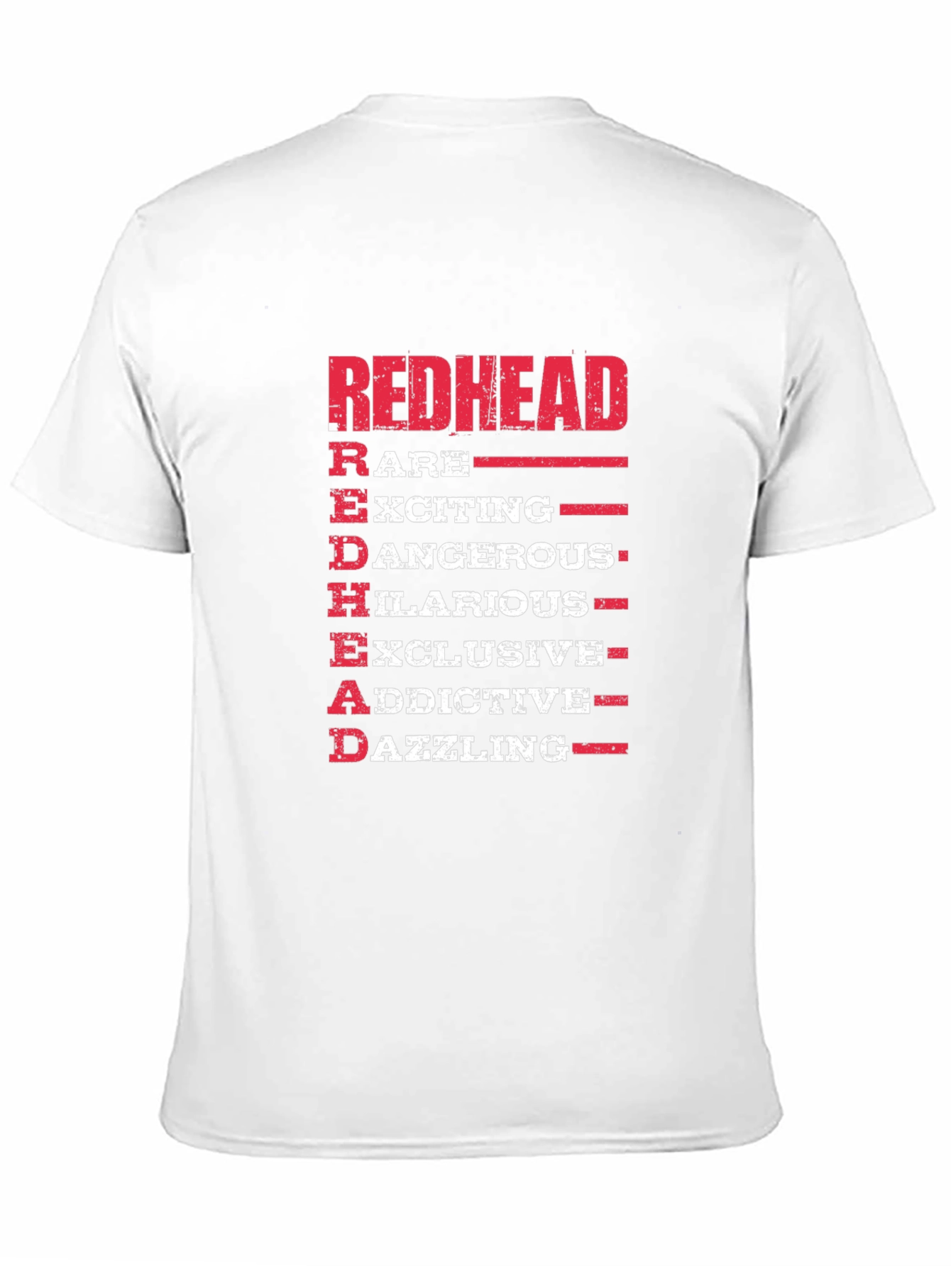 Redhead Rare T-Shirt - Funny Red Hair Gift