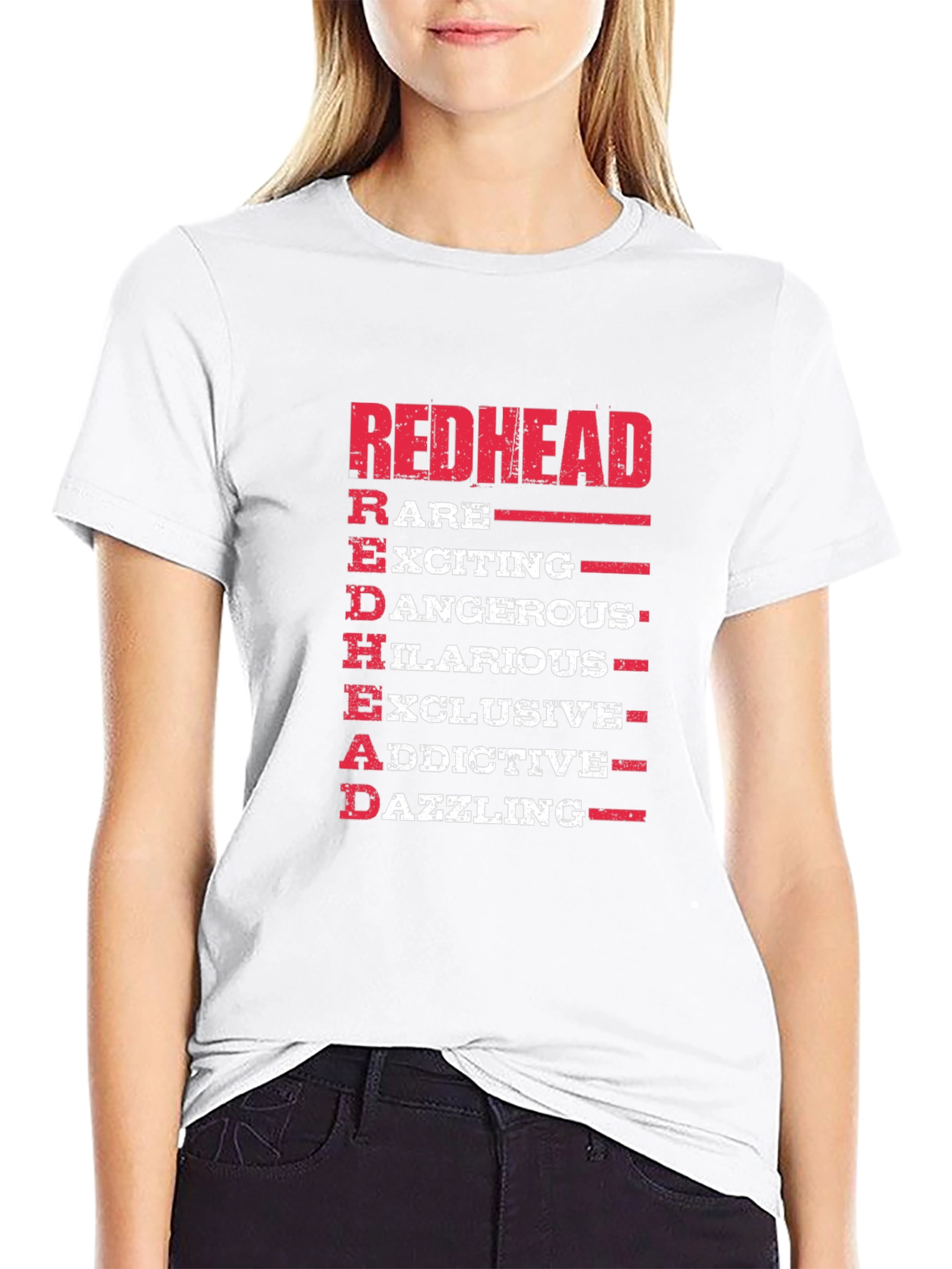 Redhead Rare T-Shirt - Funny Red Hair Gift