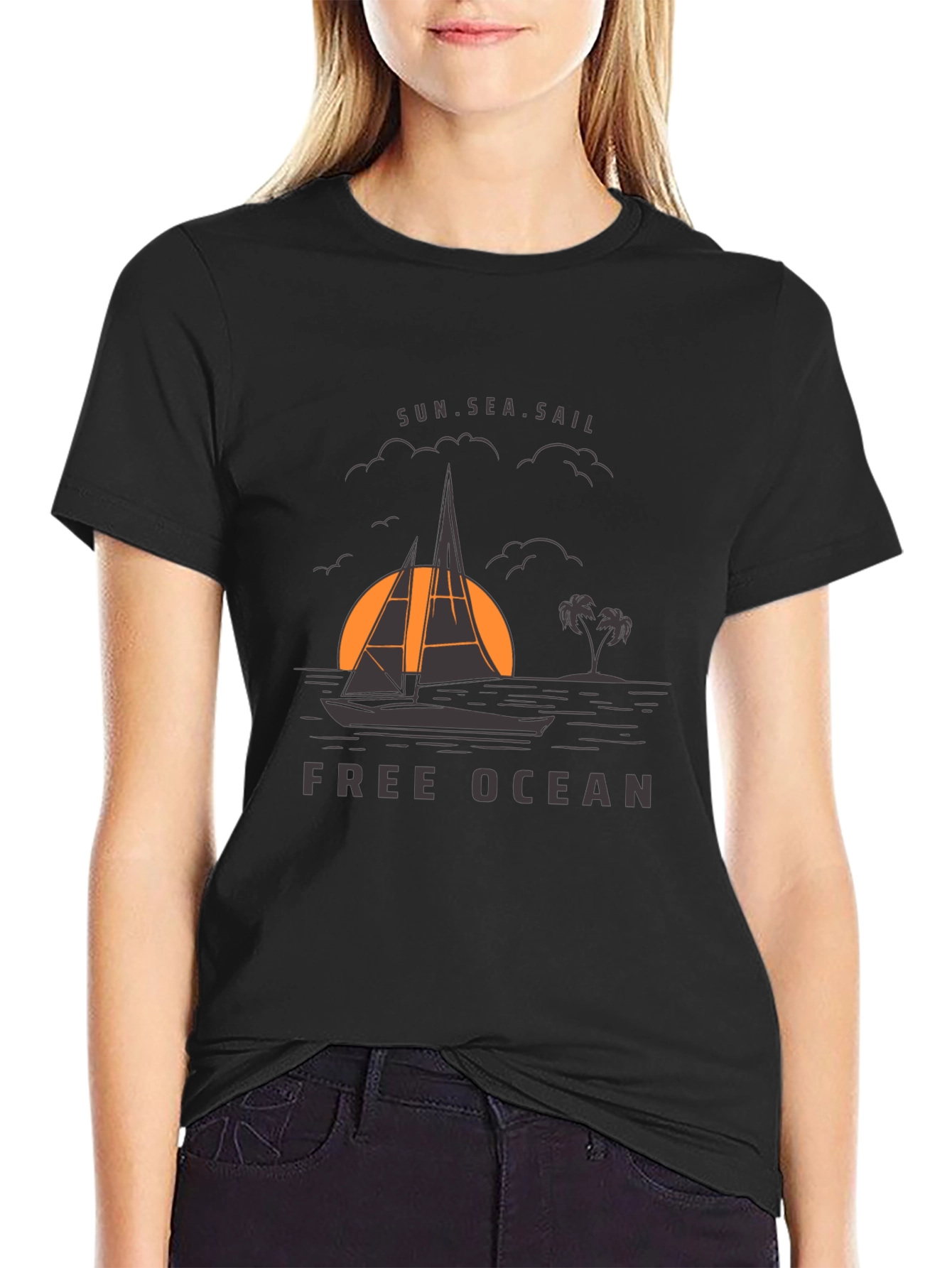 Sun Sea Sail Graphic Tee