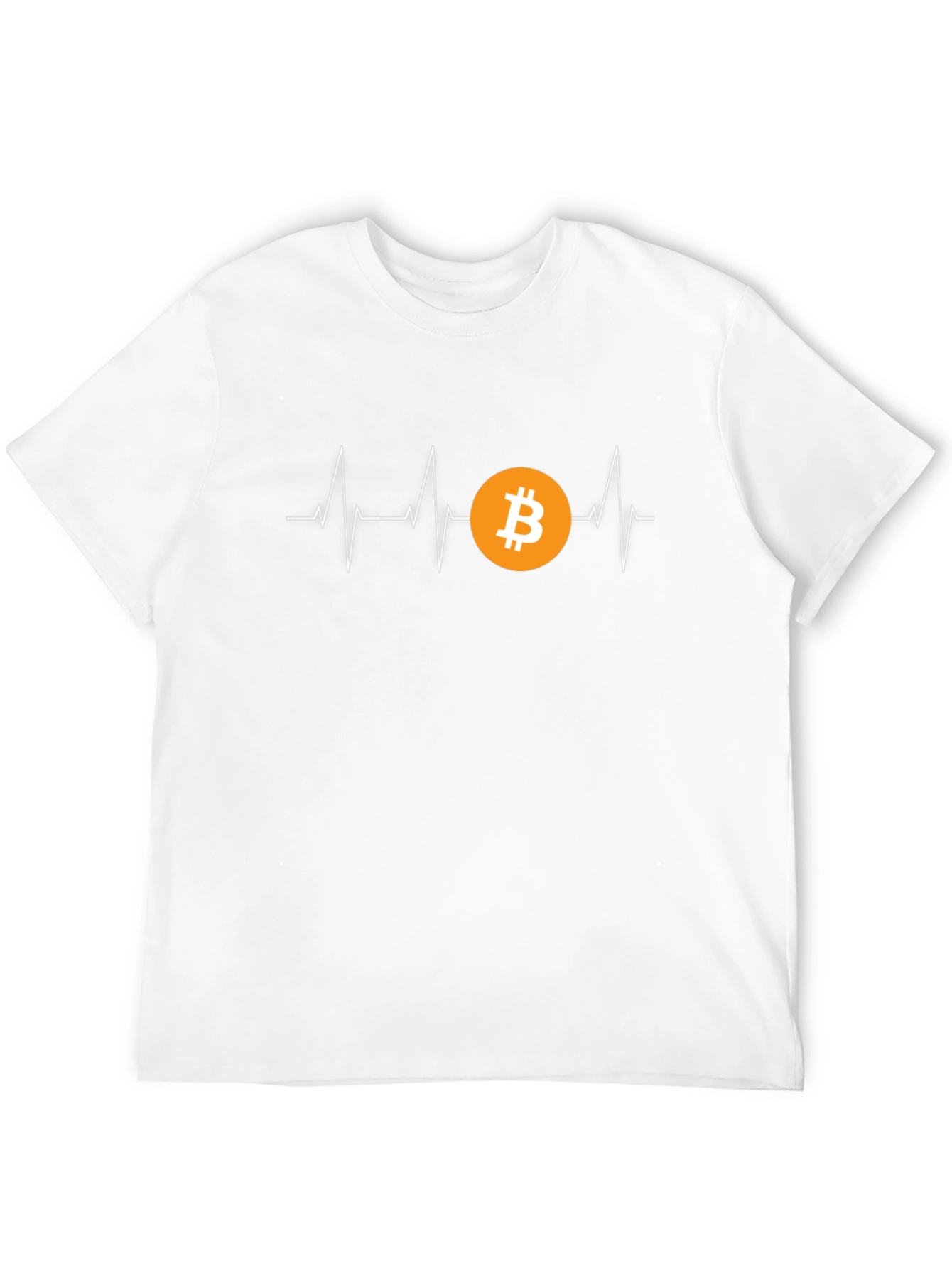 Bitcoin Heartbeat T-Shirt - Crypto Currency Tee