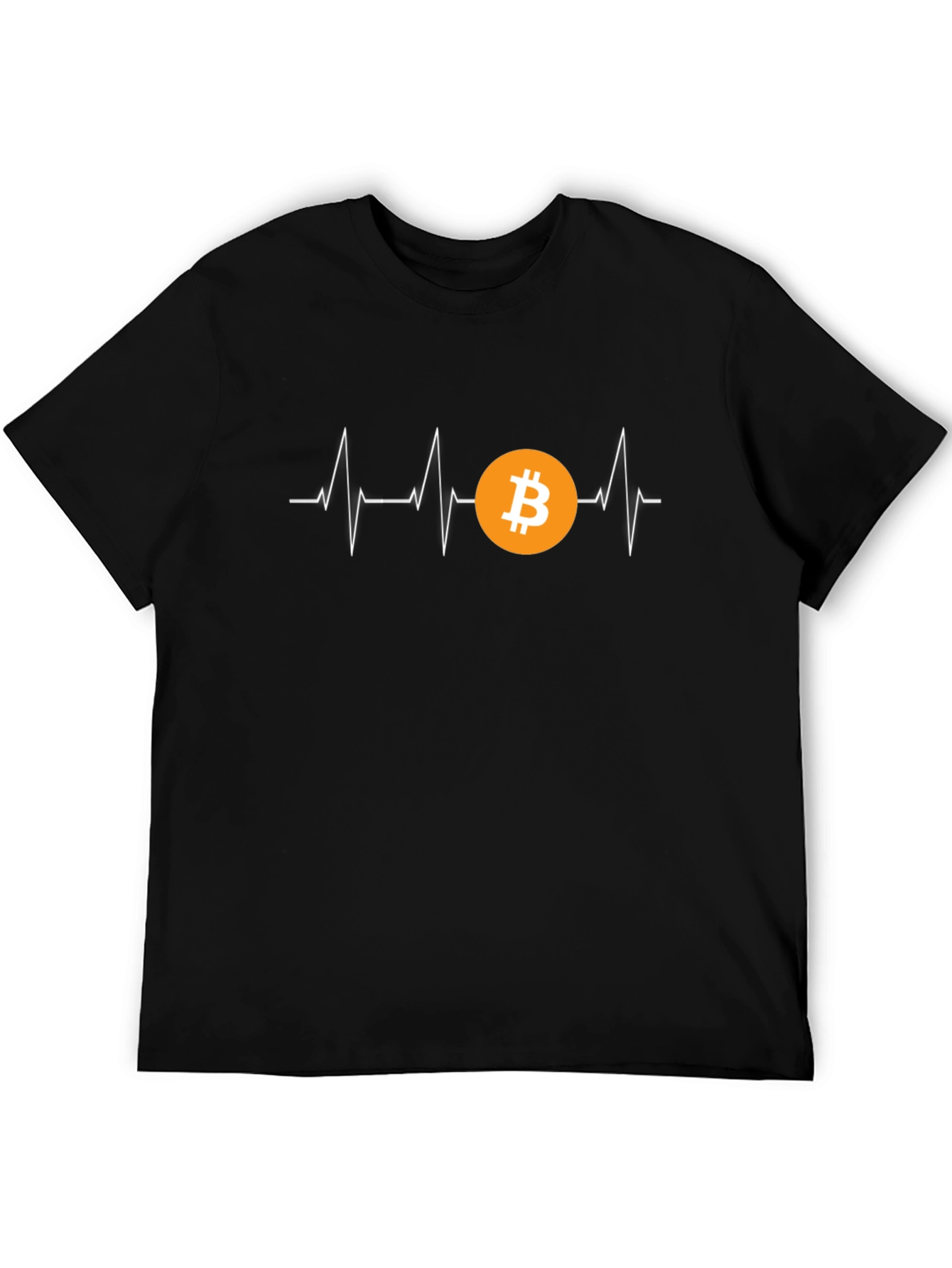 Bitcoin Heartbeat T-Shirt - Crypto Currency Tee