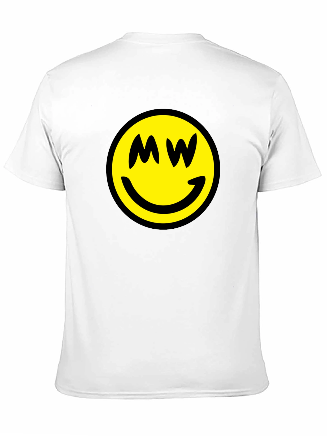 Smiley Face MW Black T-Shirt