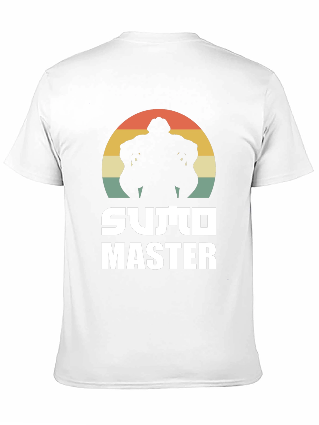 Sumo Master Graphic Tee - Retro Wrestler T-Shirt