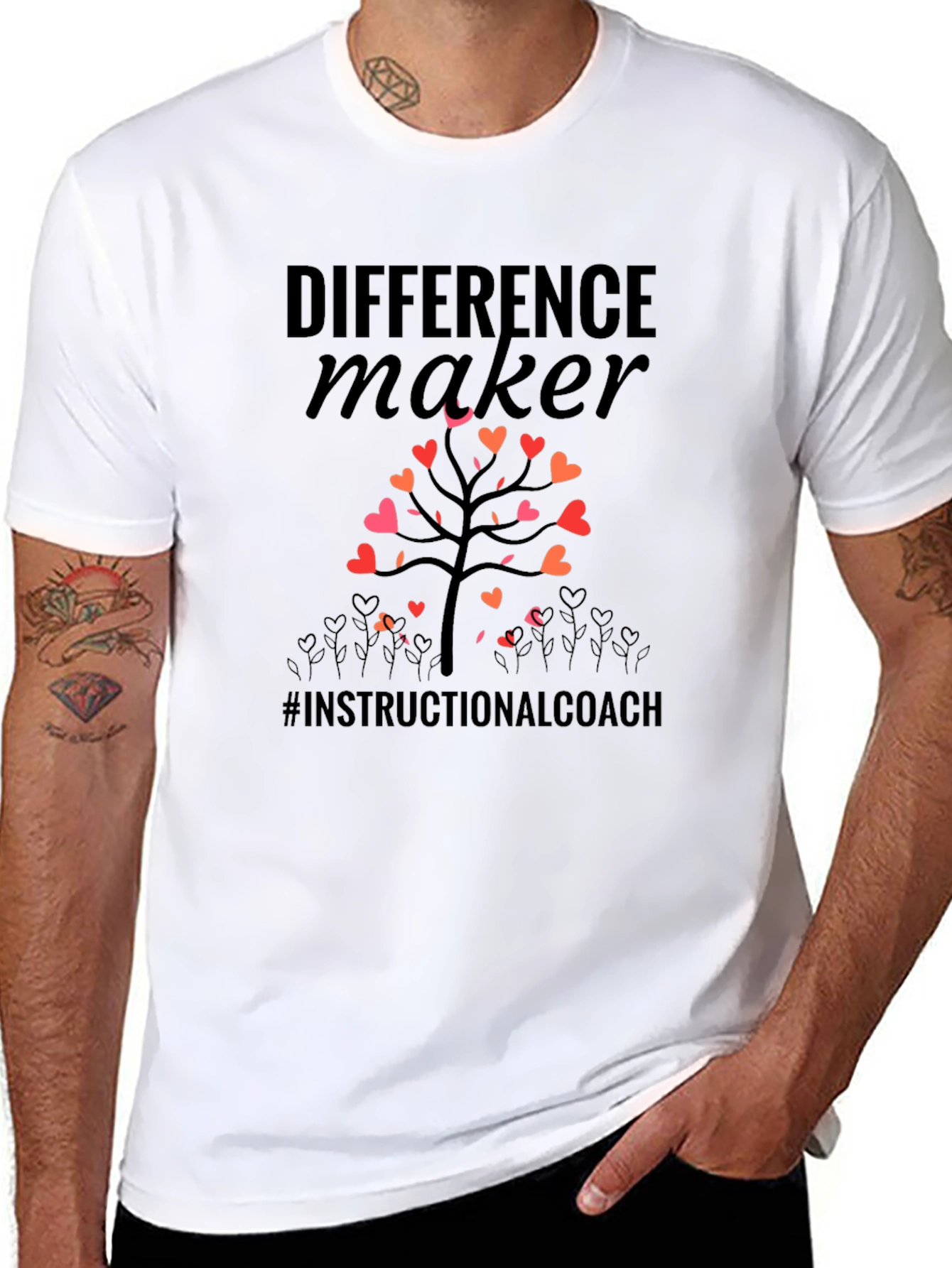 Difference Maker Instructional Coach T-Shirt