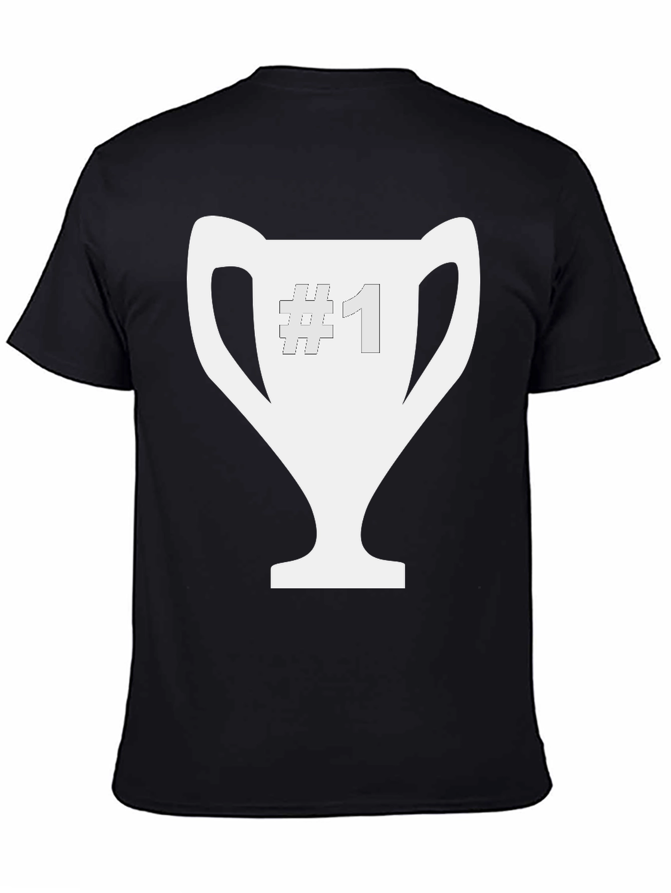 Number One Champion Black Tee