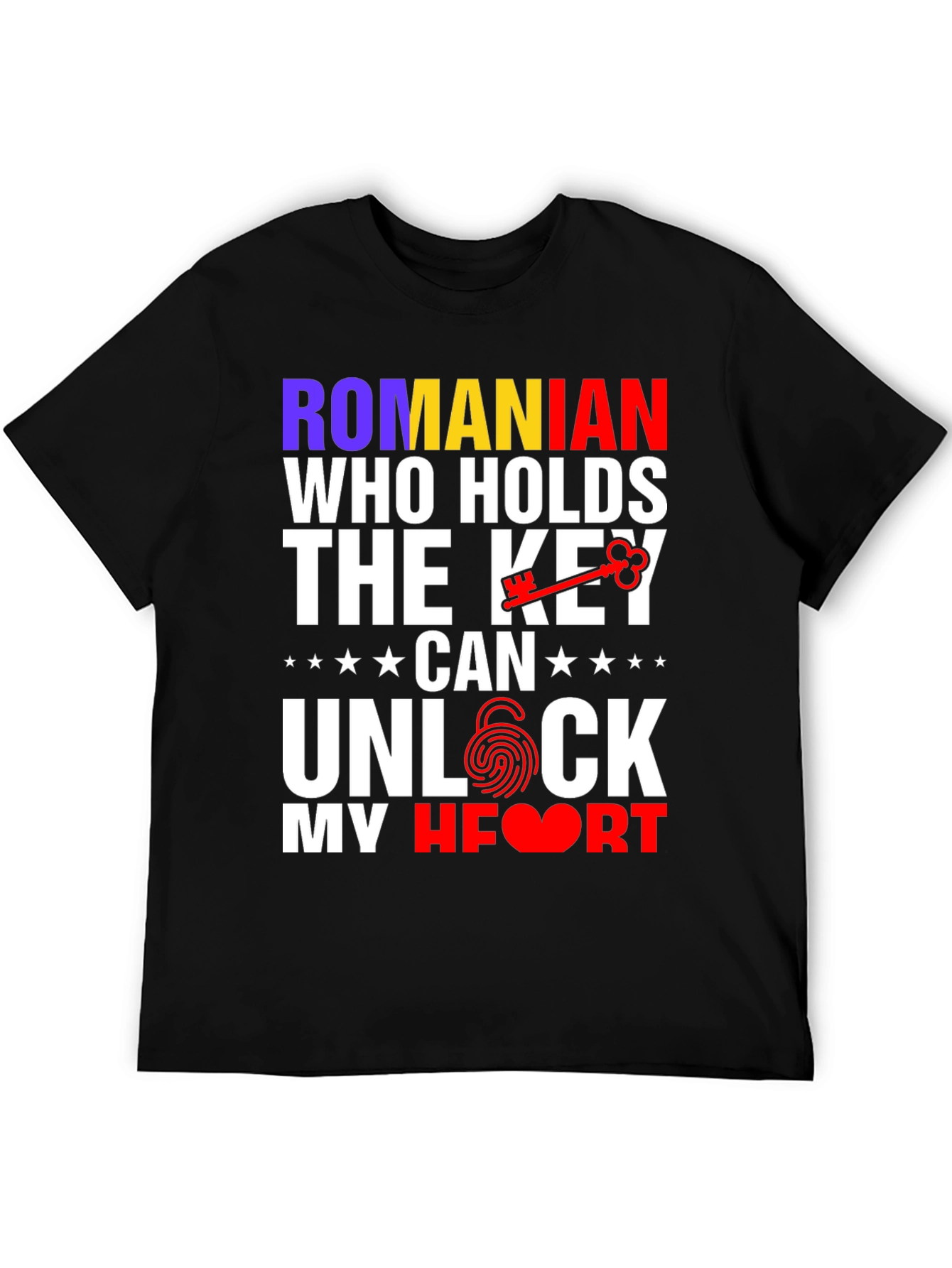 Romanian Key to My Heart T-Shirt