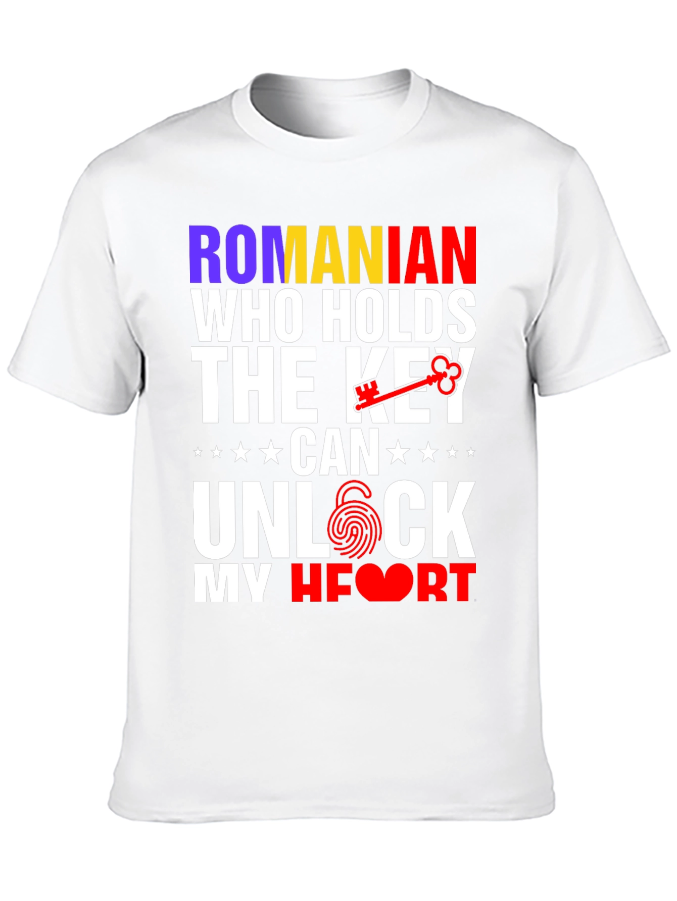 Romanian Key to My Heart T-Shirt