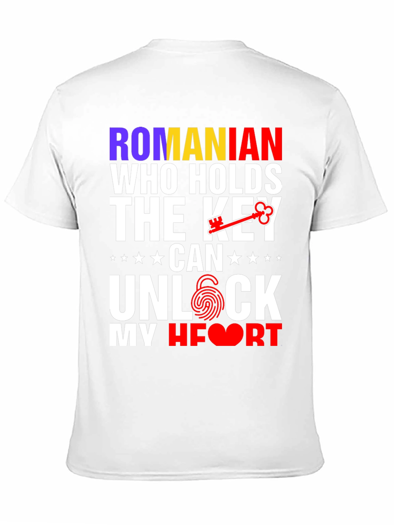 Romanian Key to My Heart T-Shirt