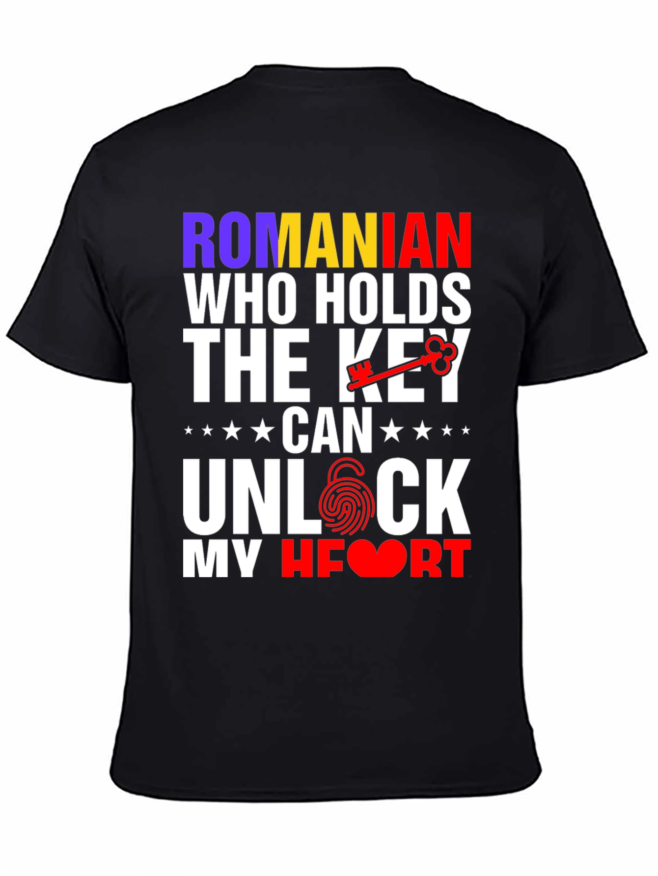 Romanian Key to My Heart T-Shirt
