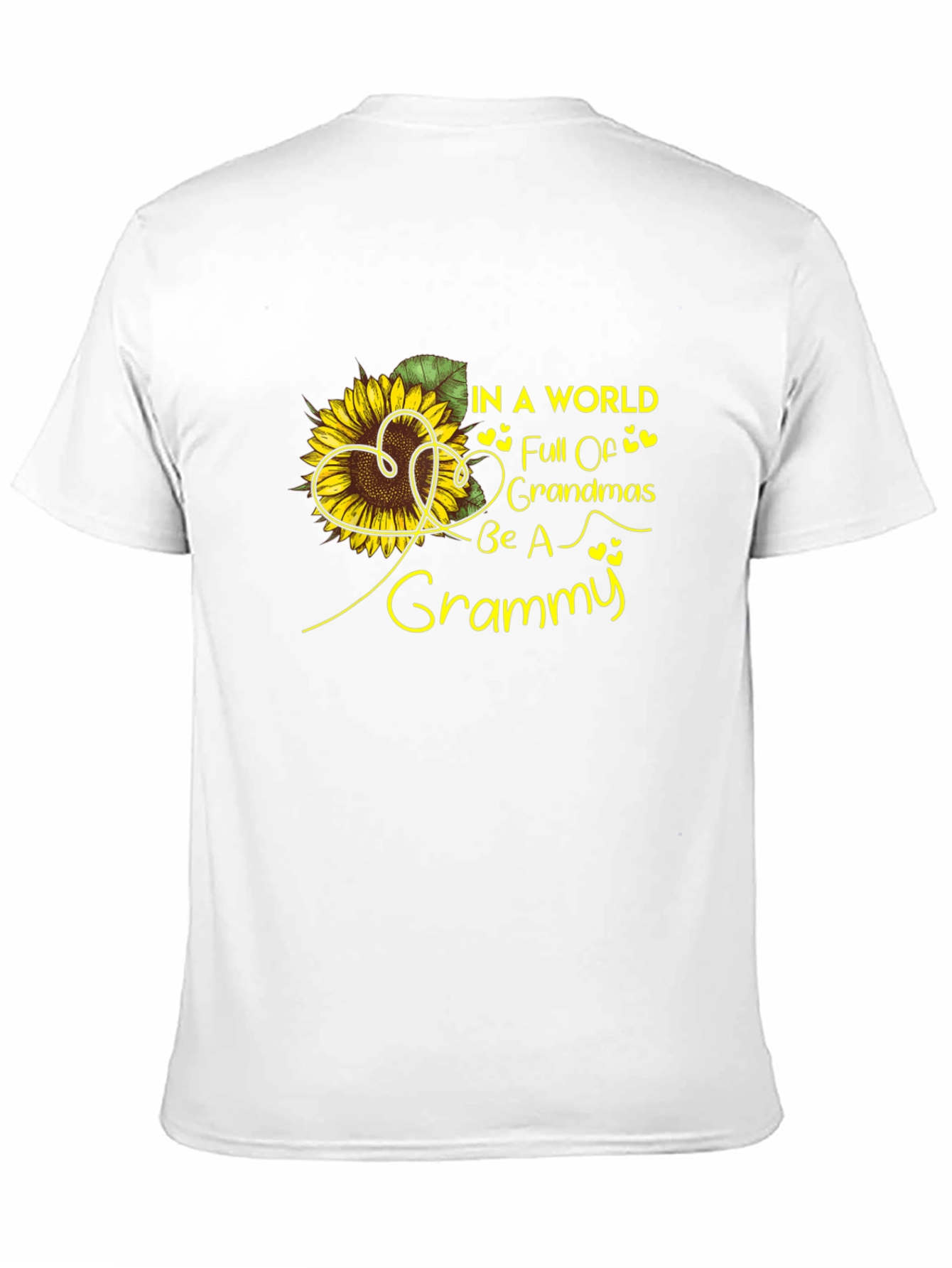 Be A Grammy Sunflower Graphic T-Shirt