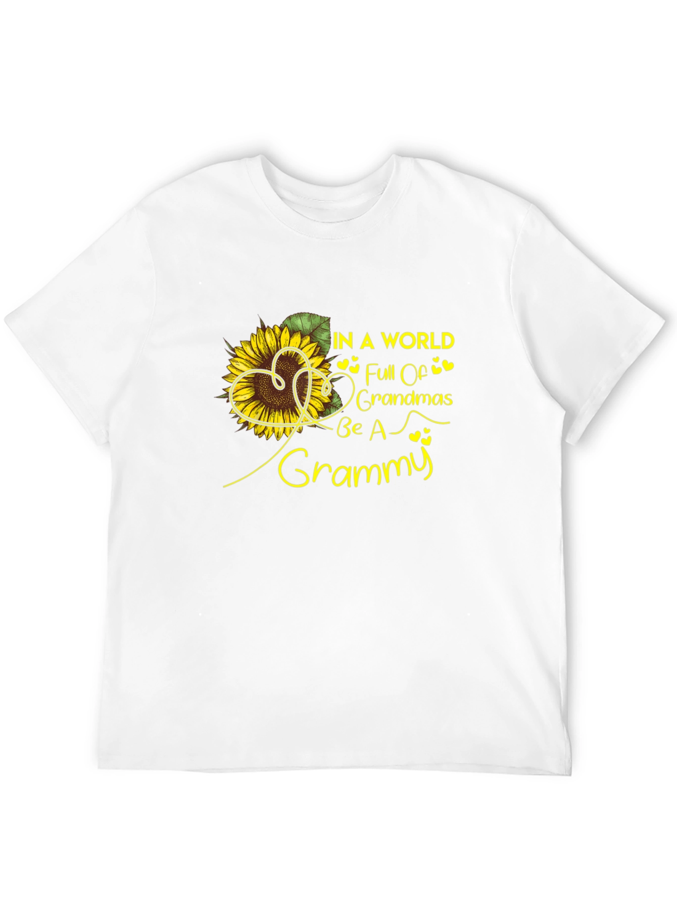 Be A Grammy Sunflower Graphic T-Shirt