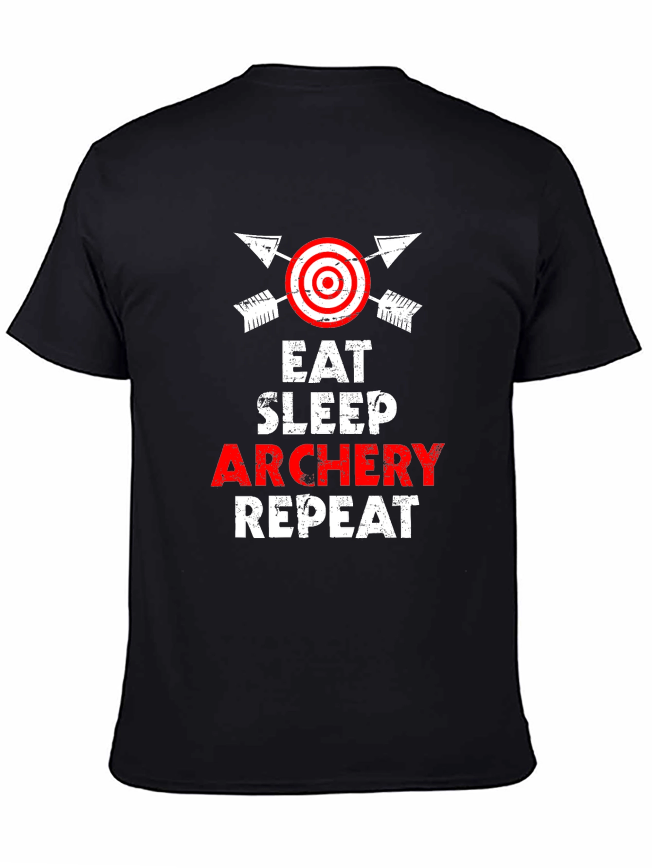 Eat Sleep Archery Repeat T-Shirt - Archery Lover Gift