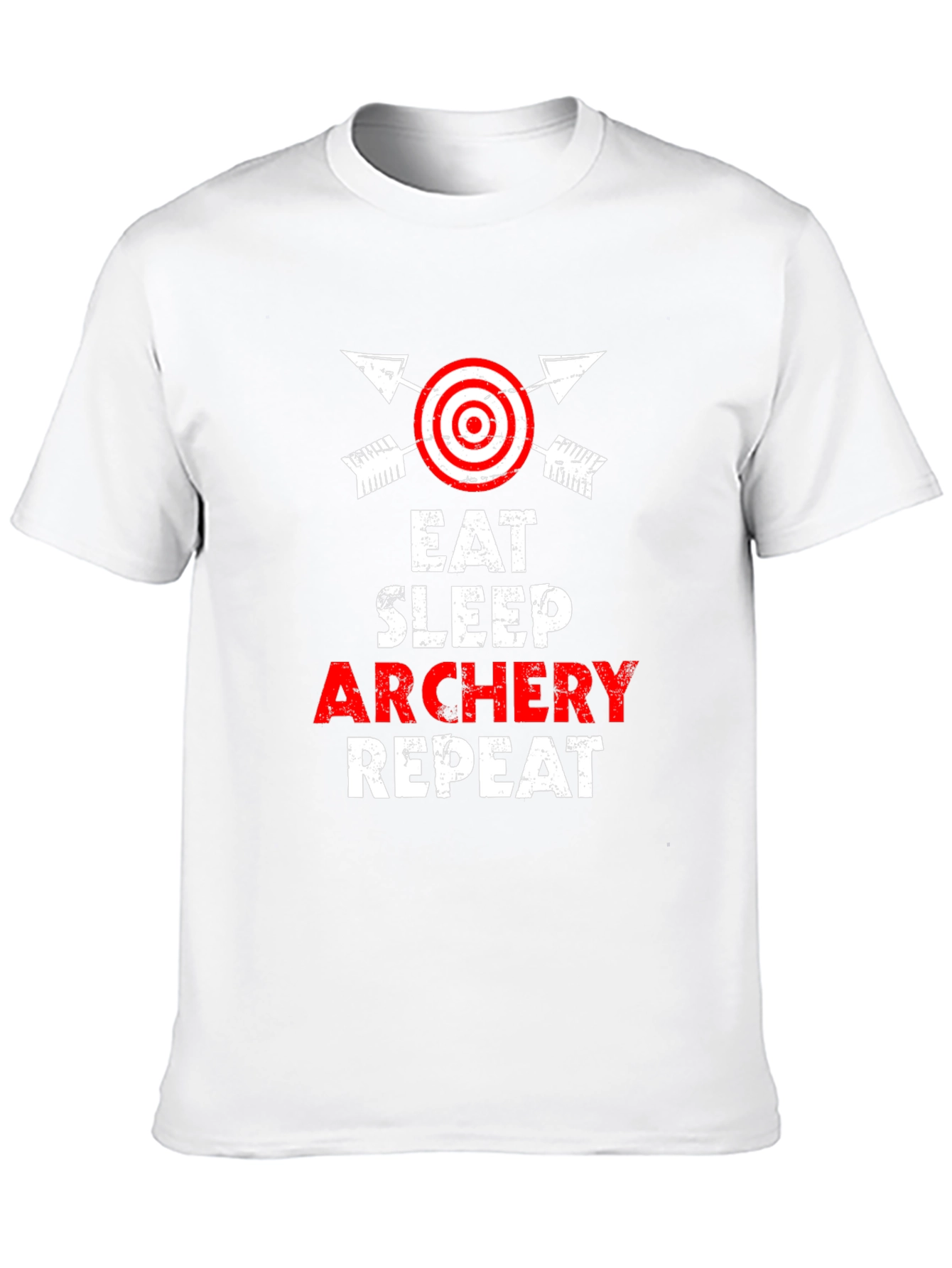 Eat Sleep Archery Repeat T-Shirt - Archery Lover Gift