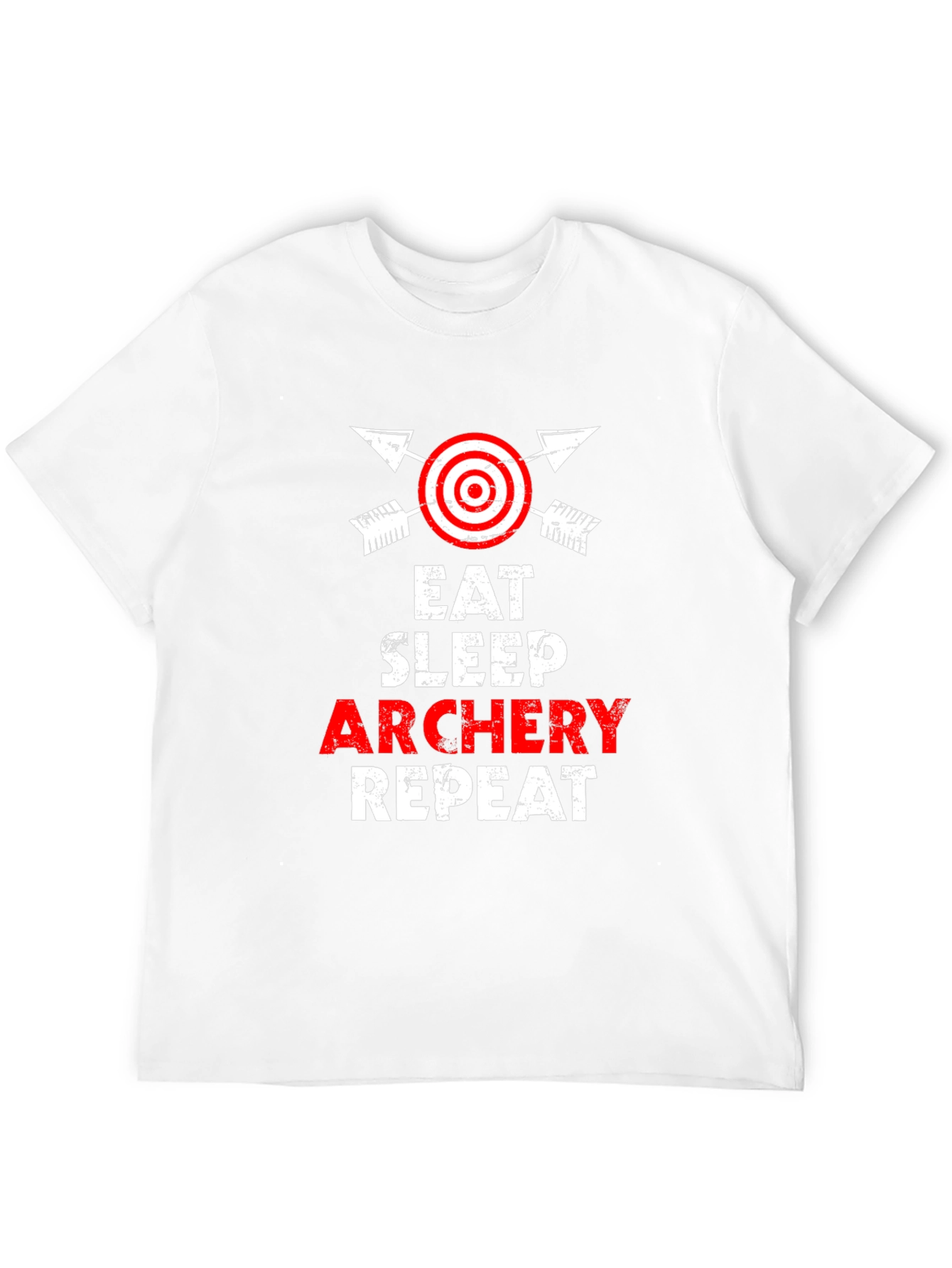 Eat Sleep Archery Repeat T-Shirt - Archery Lover Gift
