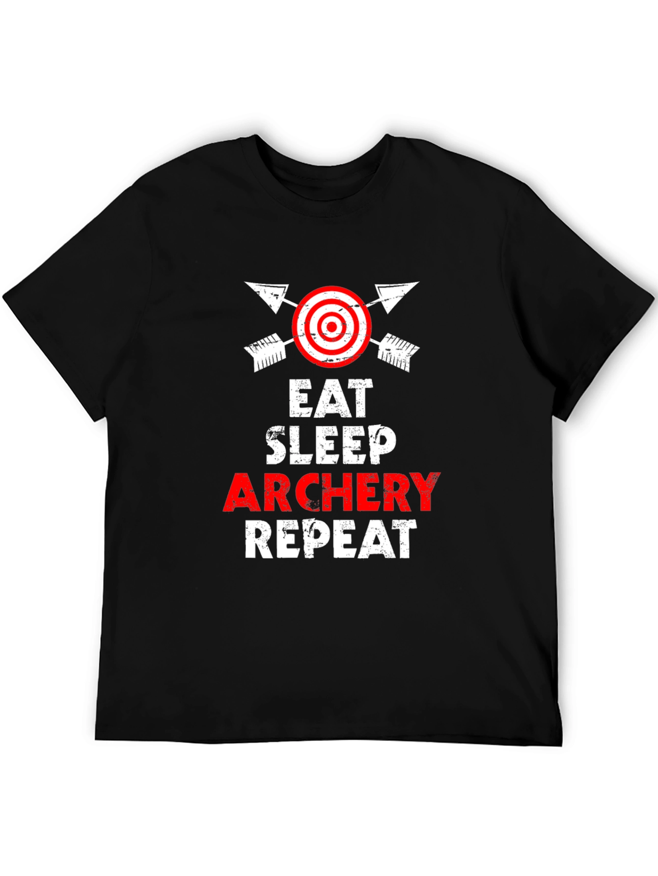Eat Sleep Archery Repeat T-Shirt - Archery Lover Gift