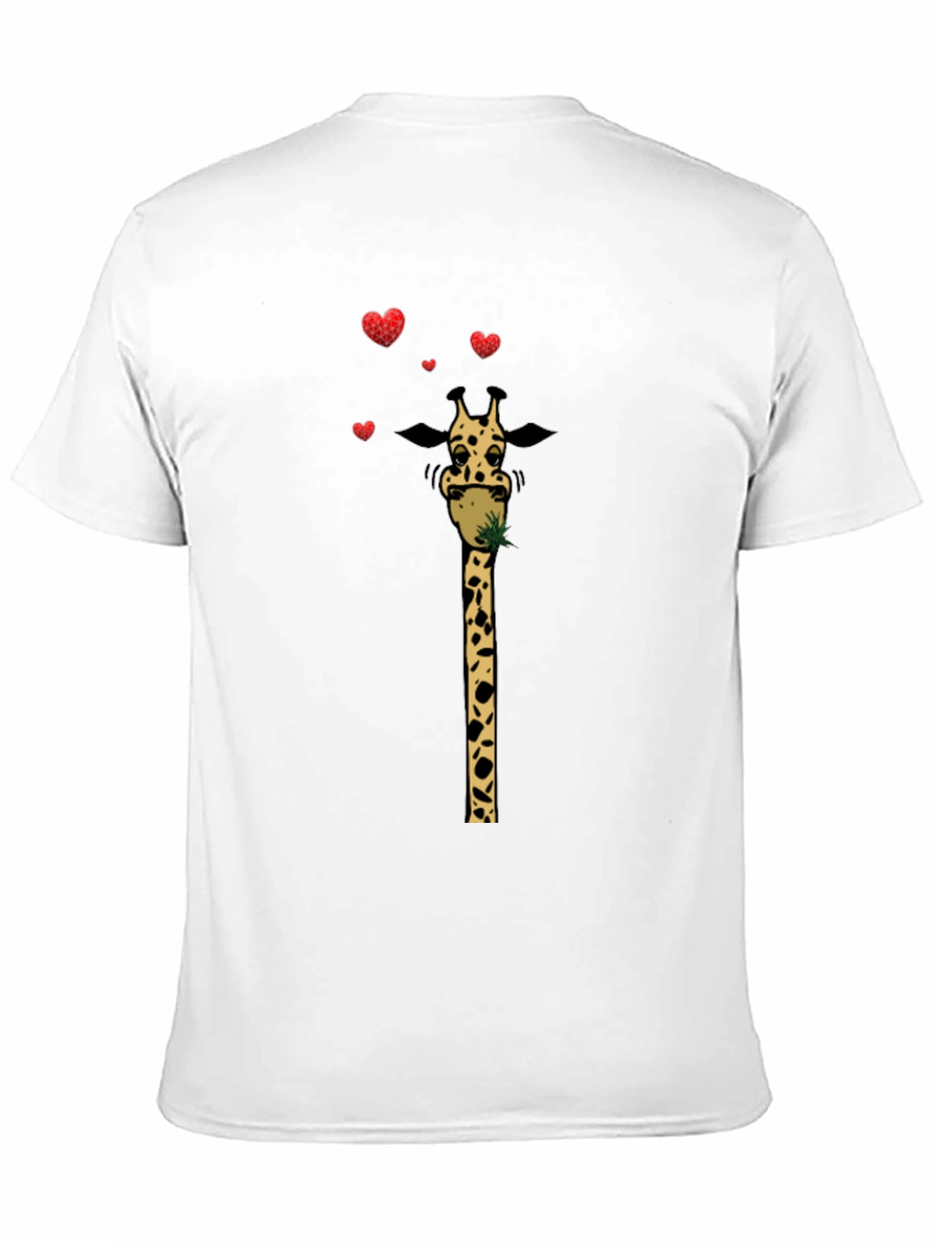 Giraffe Heart T-Shirt - Novelty Graphic Tee
