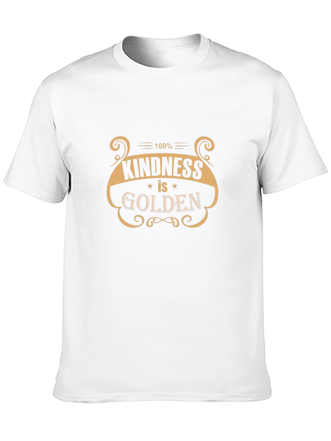 Kindness is Golden Black Graphic Tee