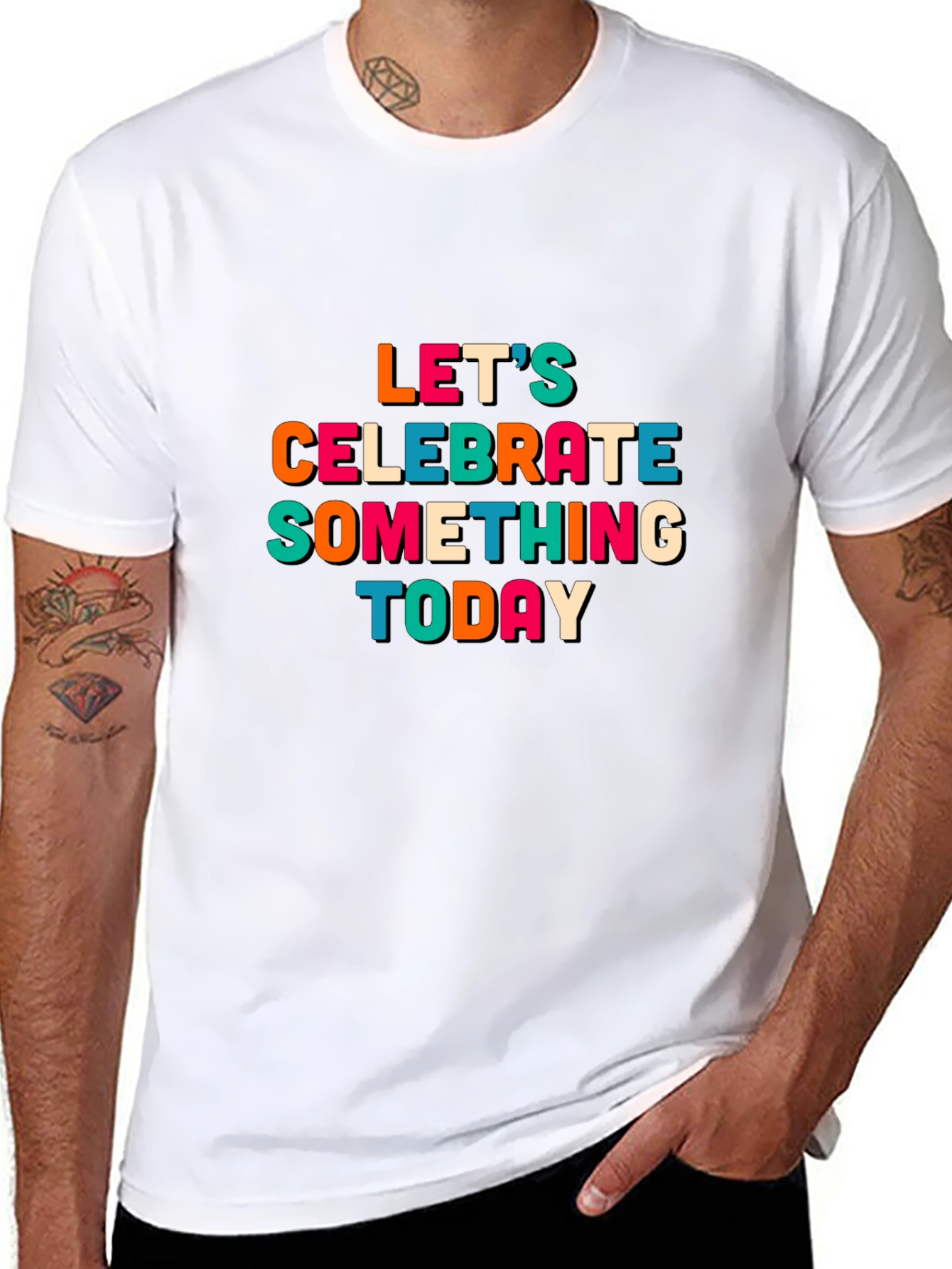 Celebrate Something Today Graphic Tee