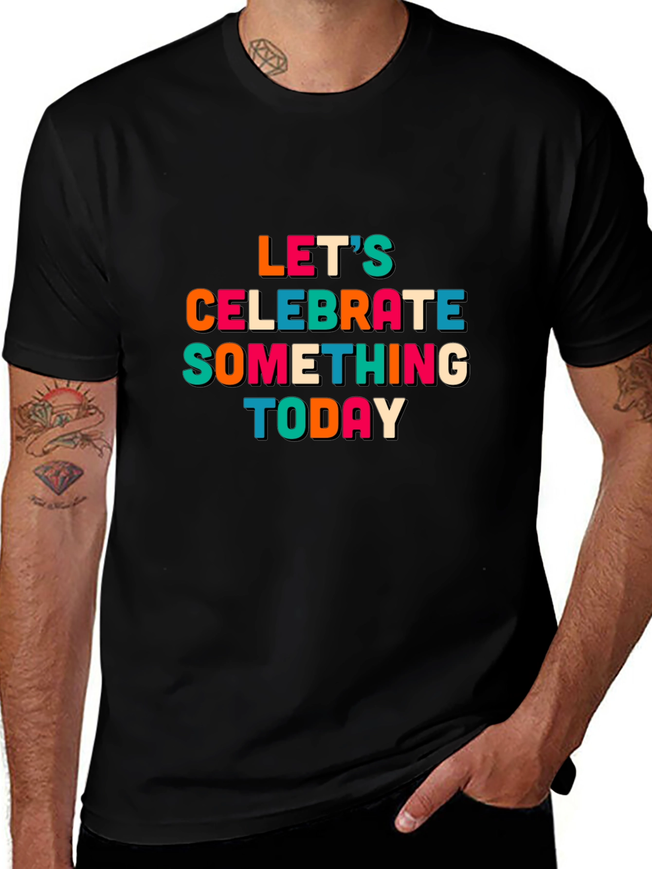 Celebrate Something Today Graphic Tee