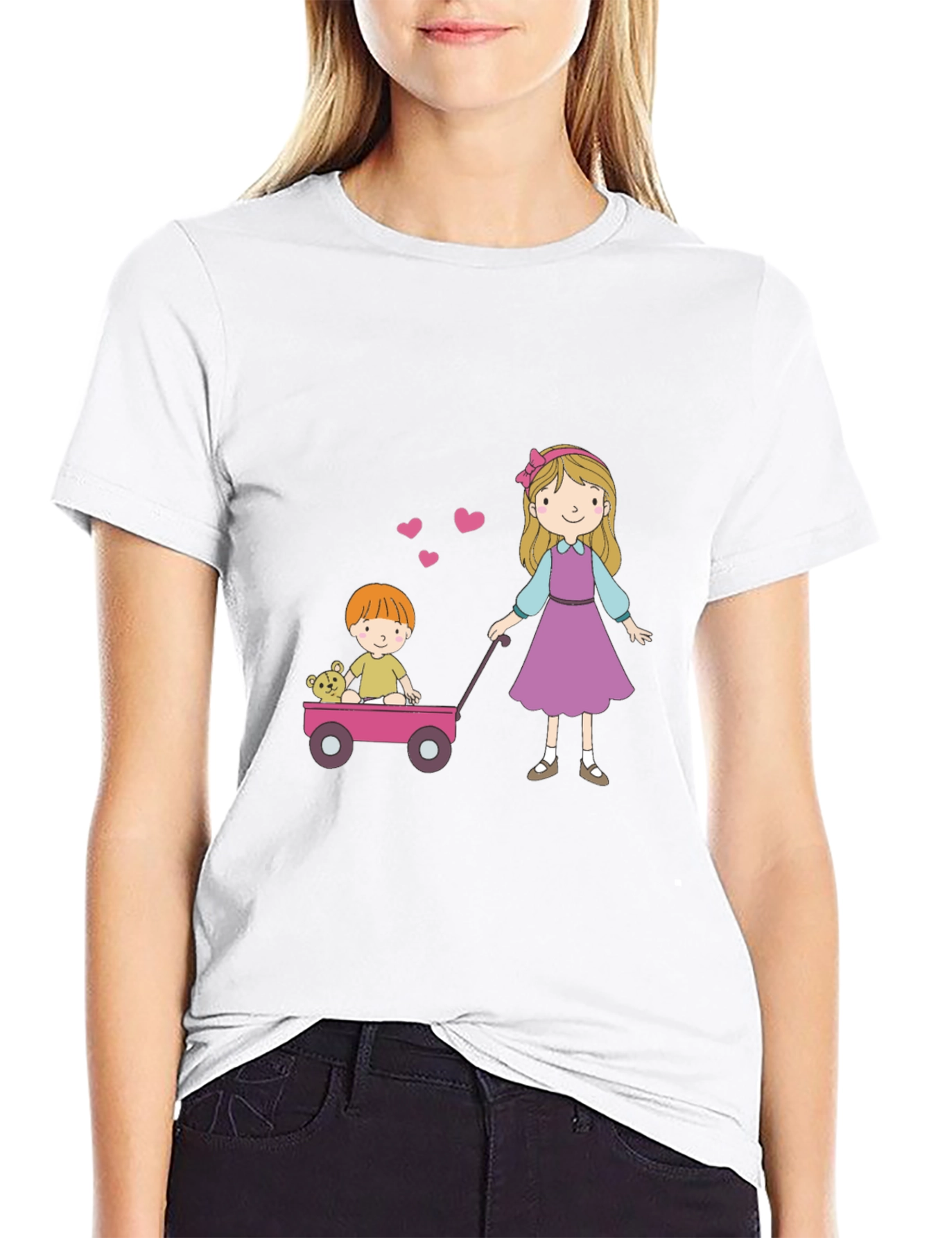 Cute Cartoon Graphic Tee