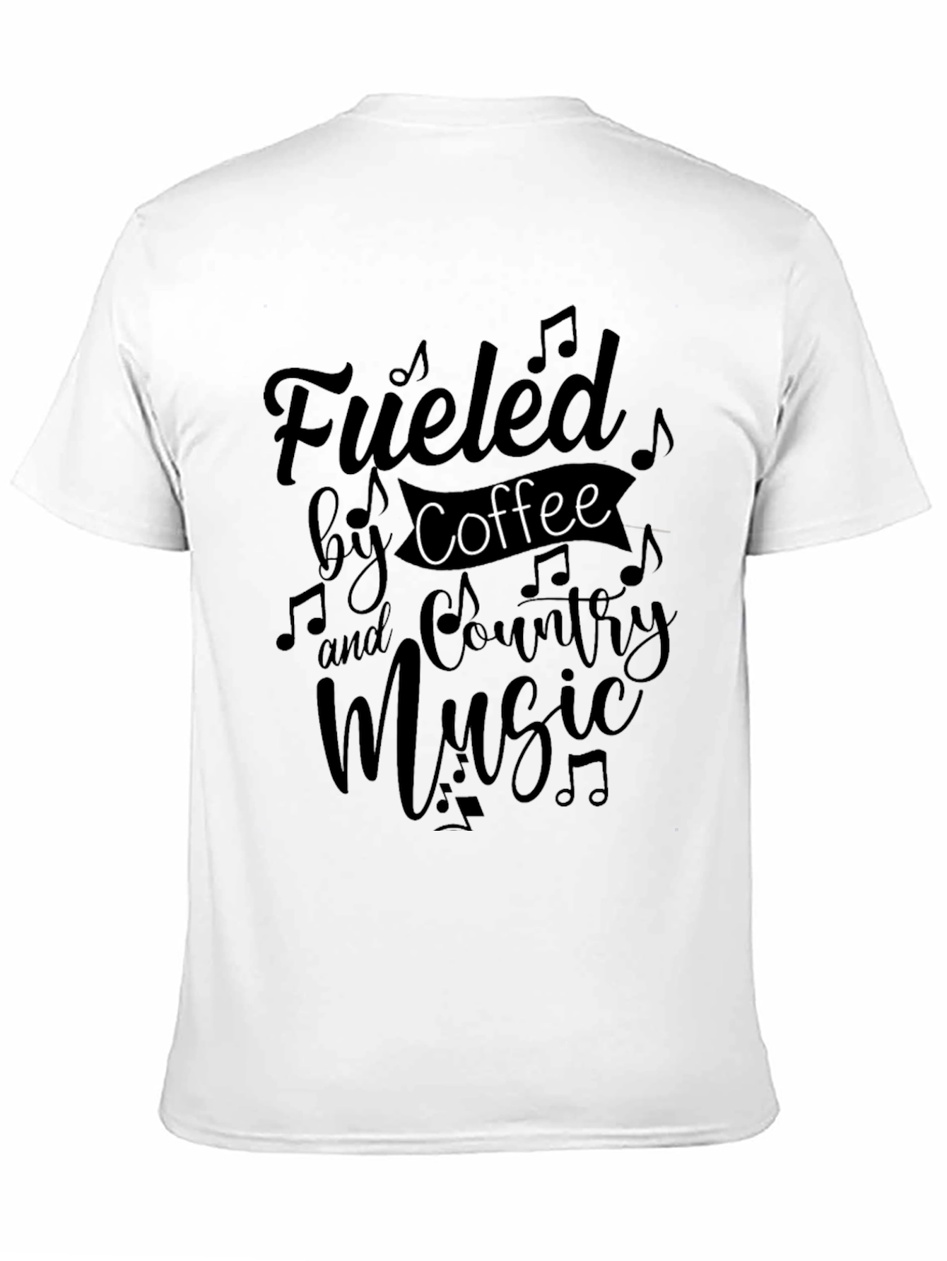 Fueled By Coffee and Country Music T-Shirt
