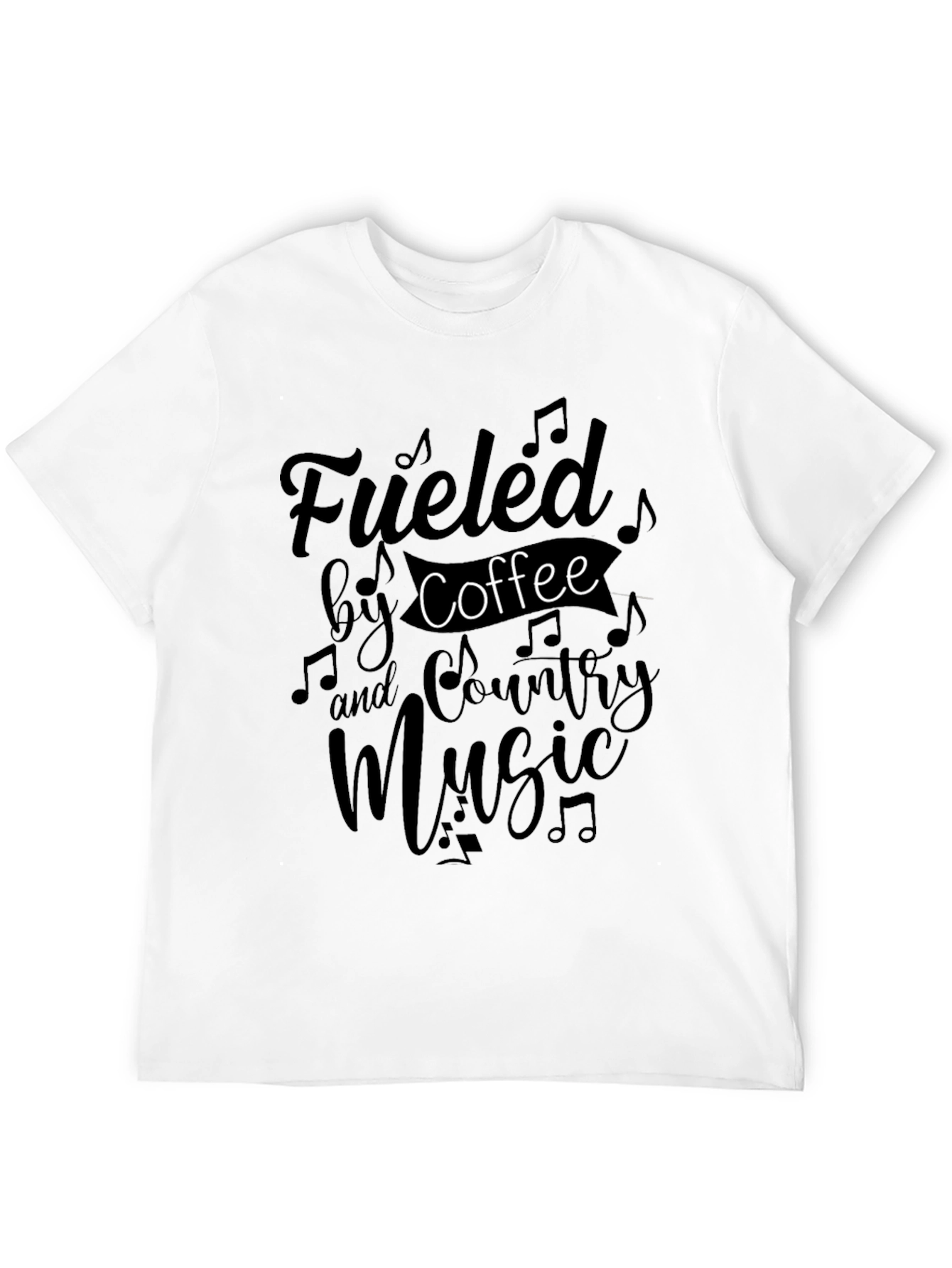 Fueled By Coffee and Country Music T-Shirt