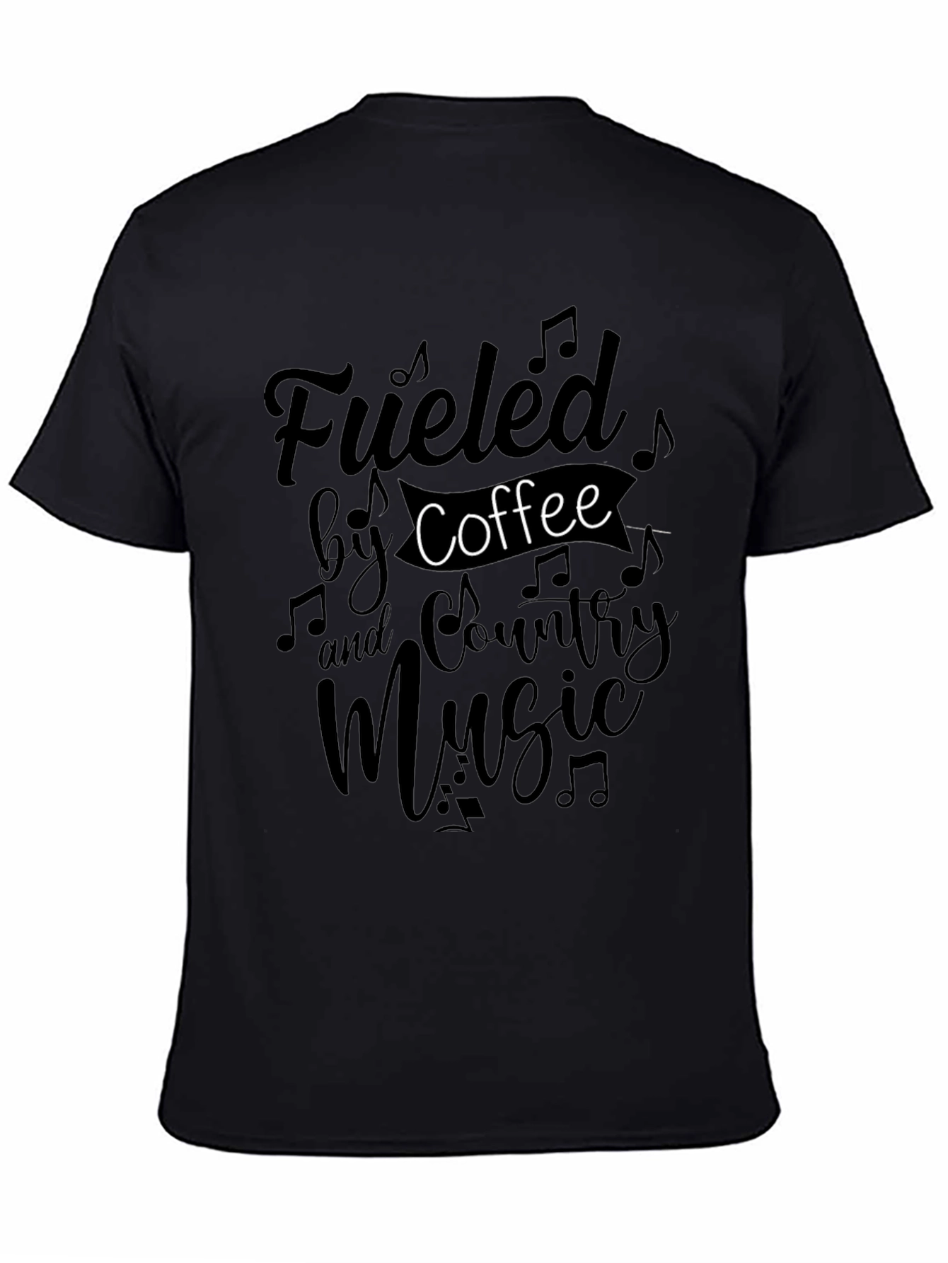 Fueled By Coffee and Country Music T-Shirt