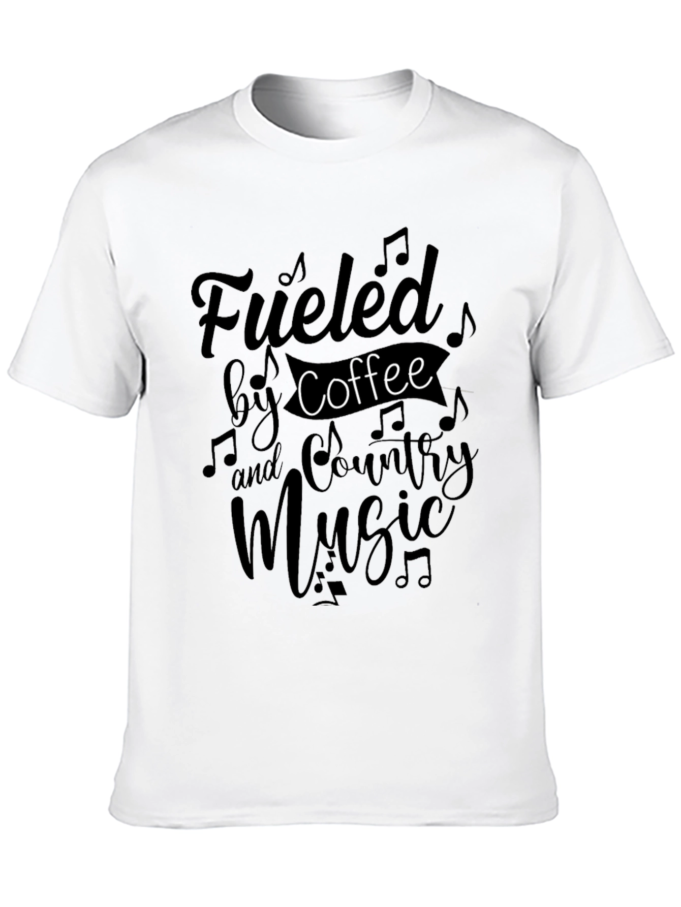 Fueled By Coffee and Country Music T-Shirt