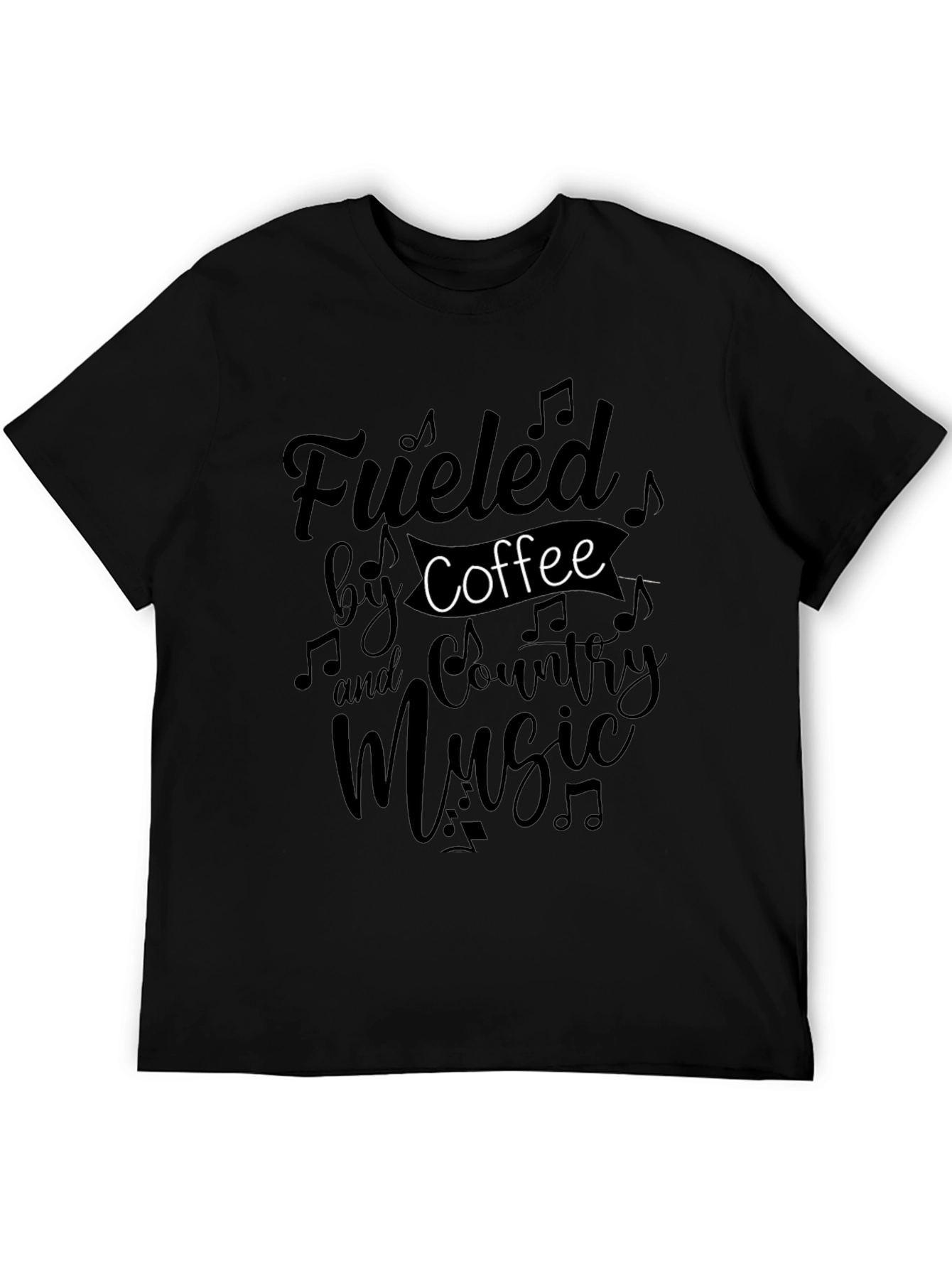 Fueled By Coffee and Country Music T-Shirt