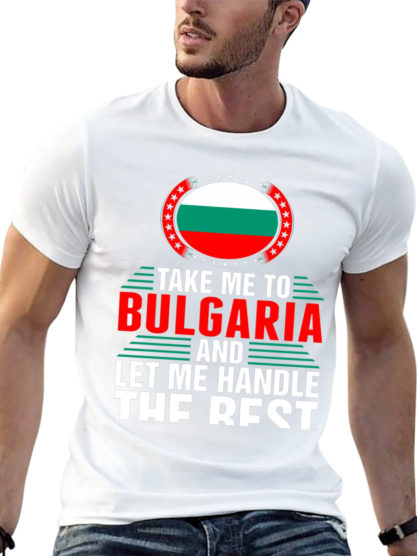 Bulgaria Flag T-Shirt - Handle The Rest