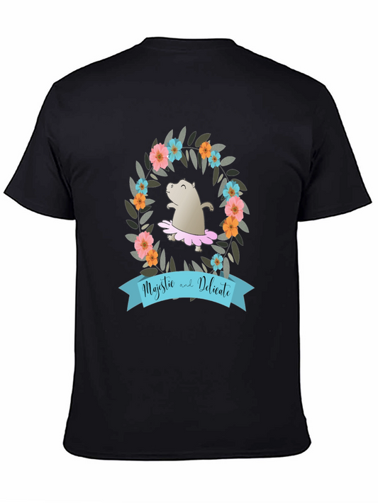 Majestic & Delicate Hippo Tee