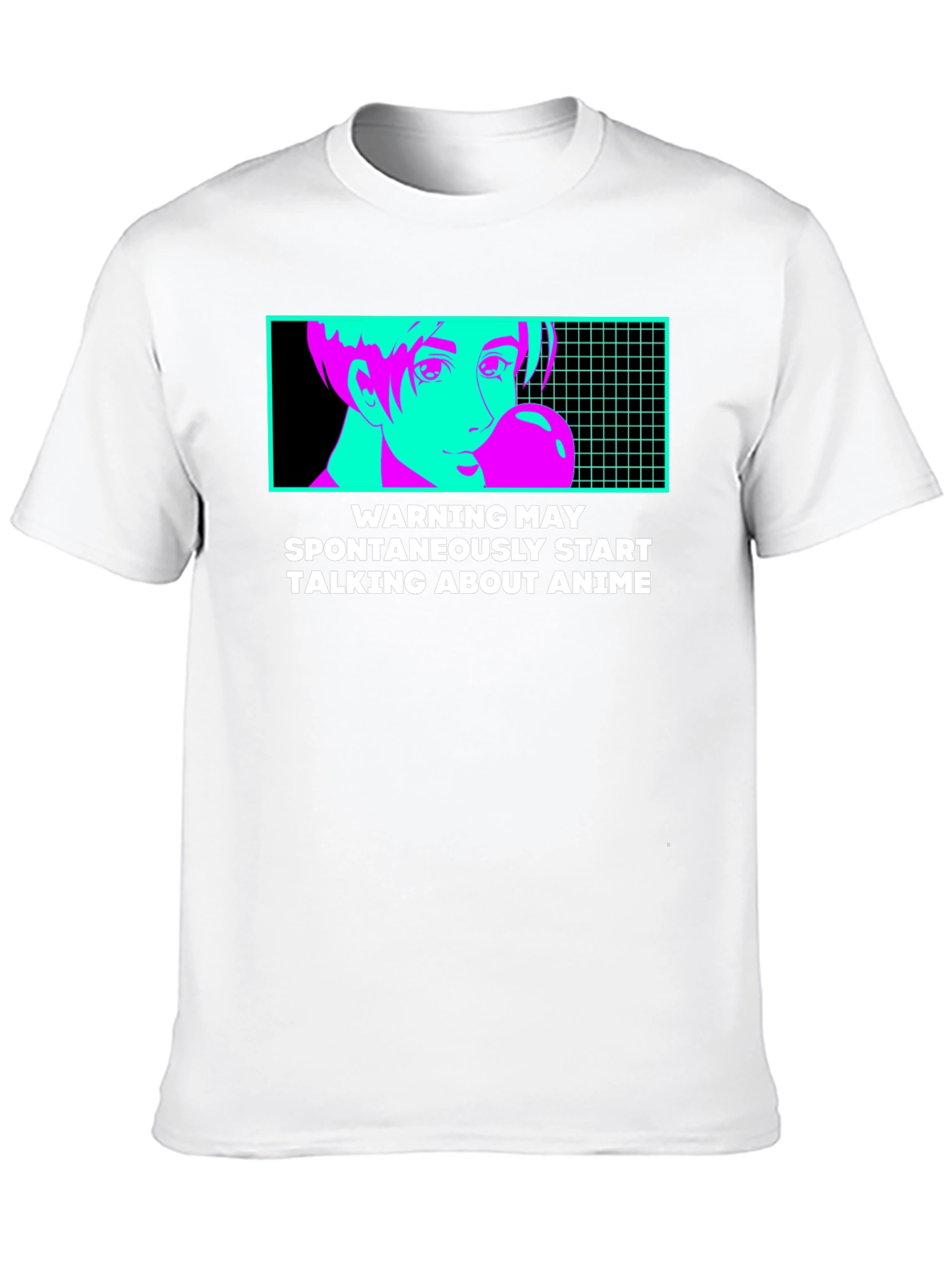 Anime Warning T-Shirt - Spontaneous Anime Talk!