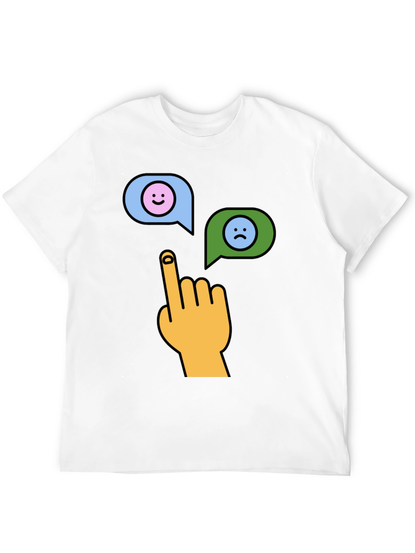Choose Happy T-Shirt | Fun Graphic Tee