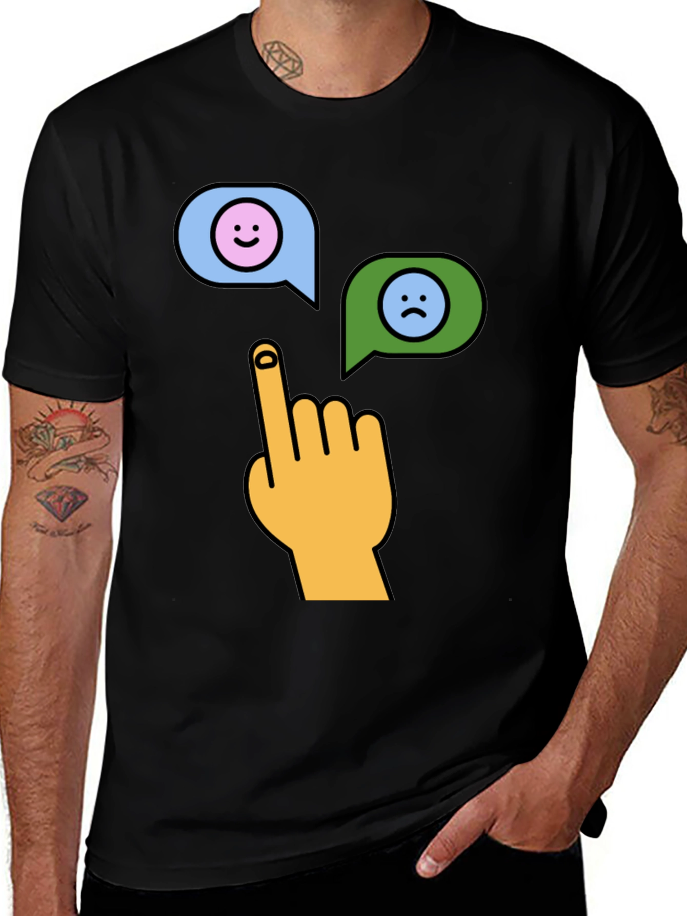 Choose Happy T-Shirt | Fun Graphic Tee