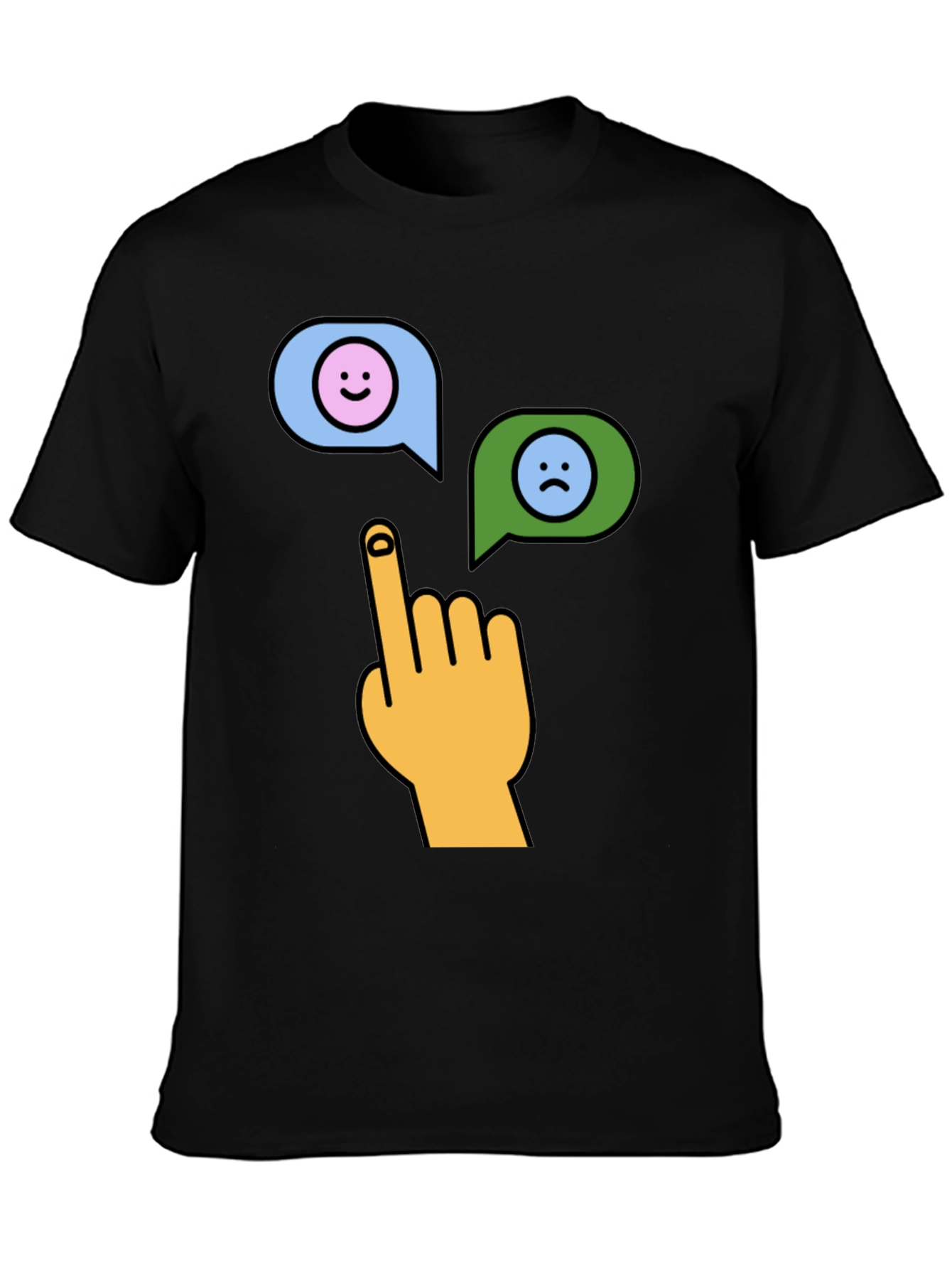 Choose Happy T-Shirt | Fun Graphic Tee