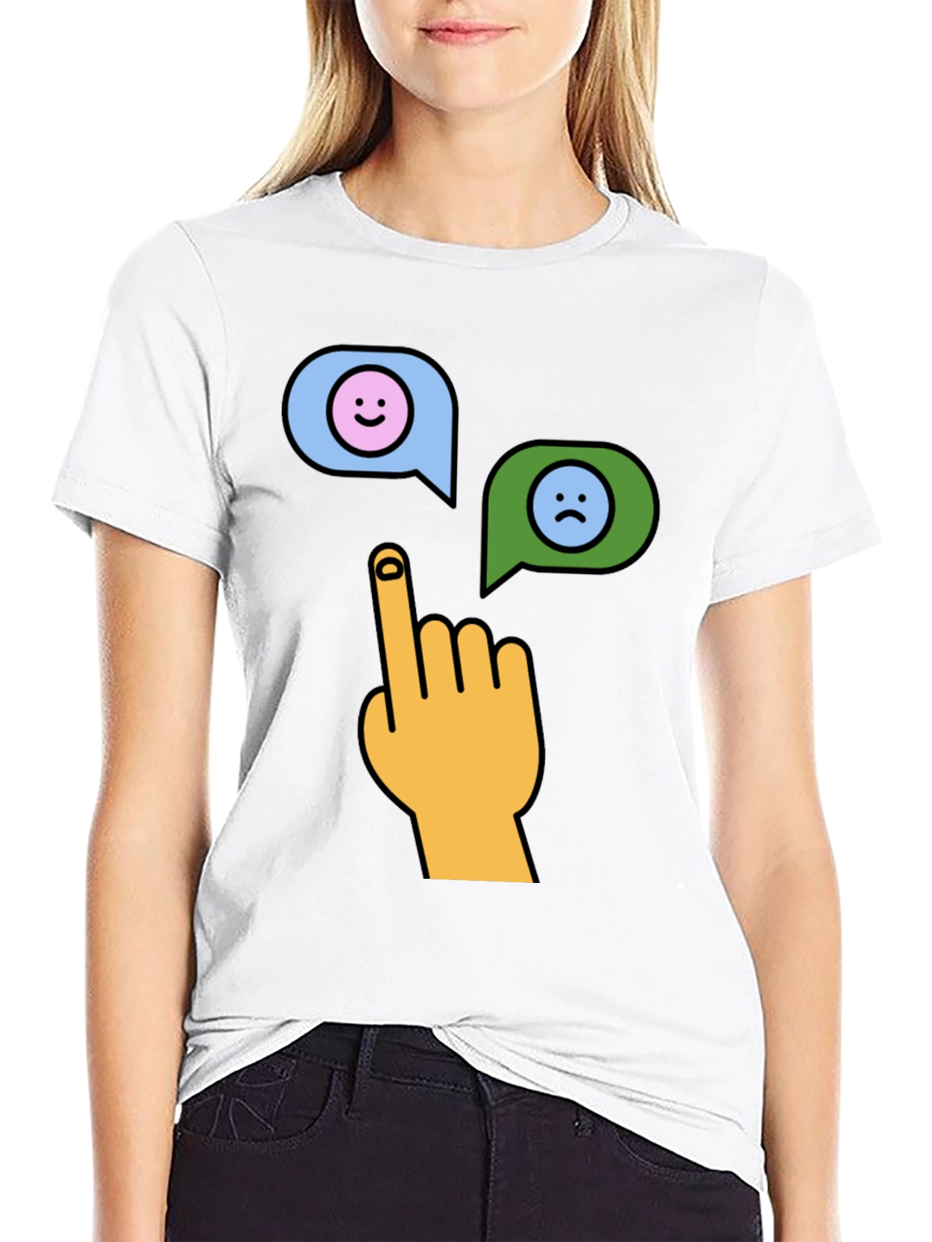 Choose Happy T-Shirt | Fun Graphic Tee