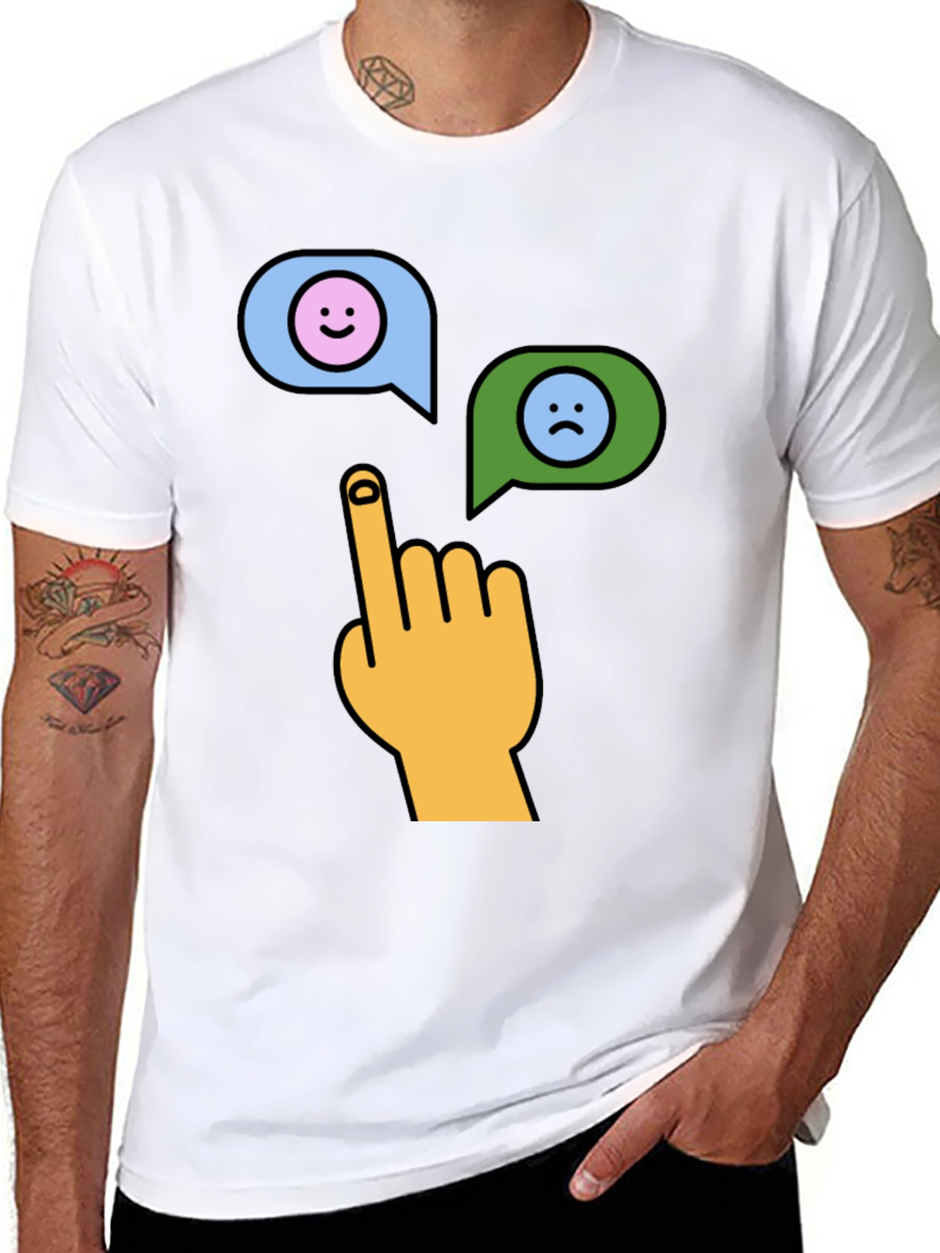 Choose Happy T-Shirt | Fun Graphic Tee