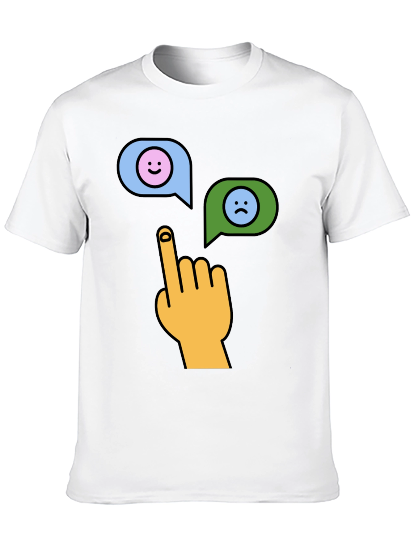 Choose Happy T-Shirt | Fun Graphic Tee