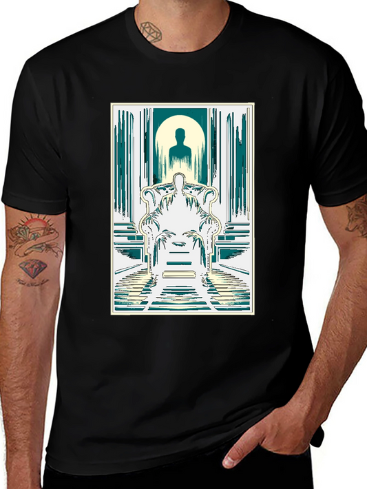 Abstract Graphic Tee -  Modern Art Print