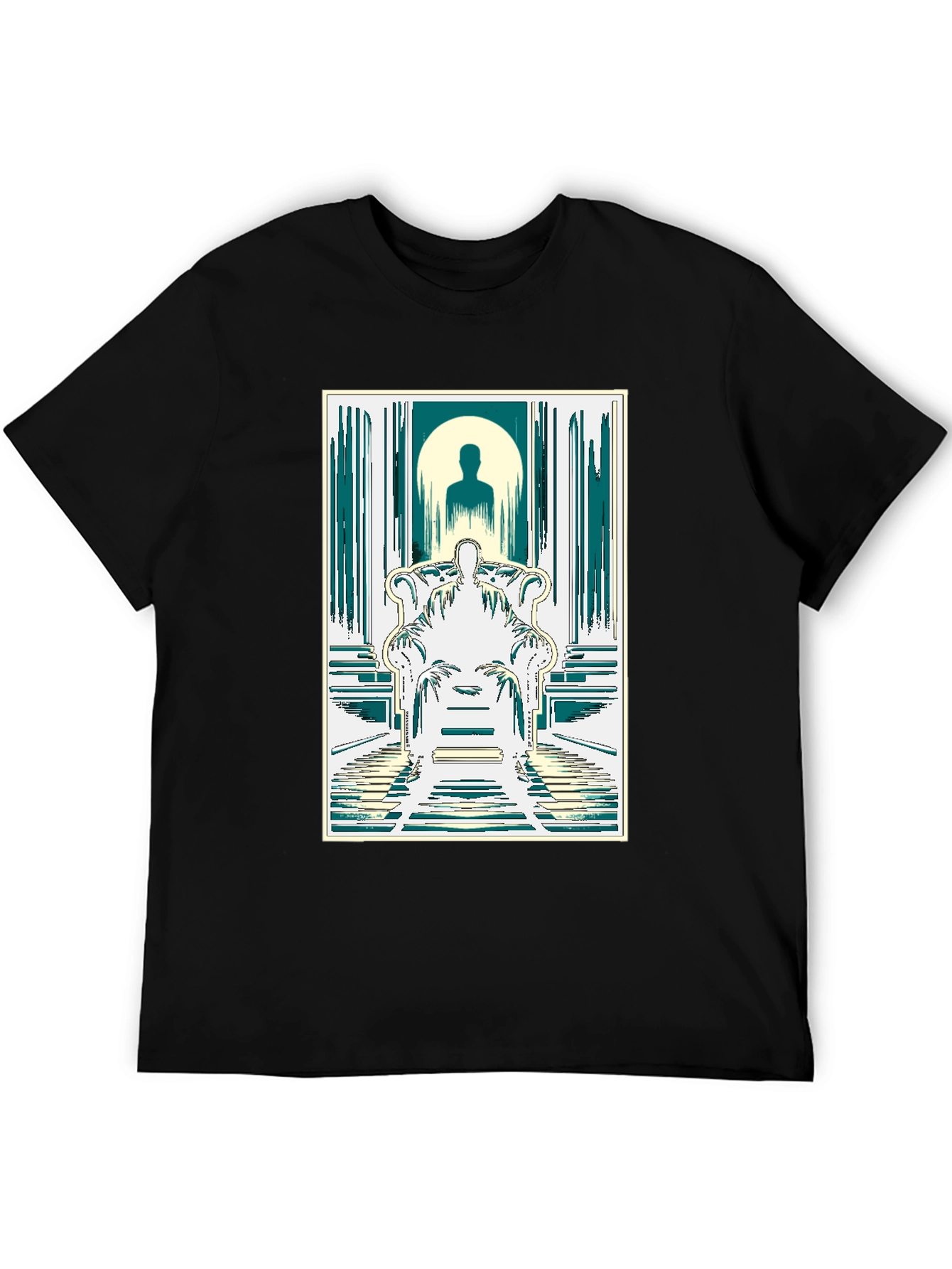 Abstract Graphic Tee -  Modern Art Print
