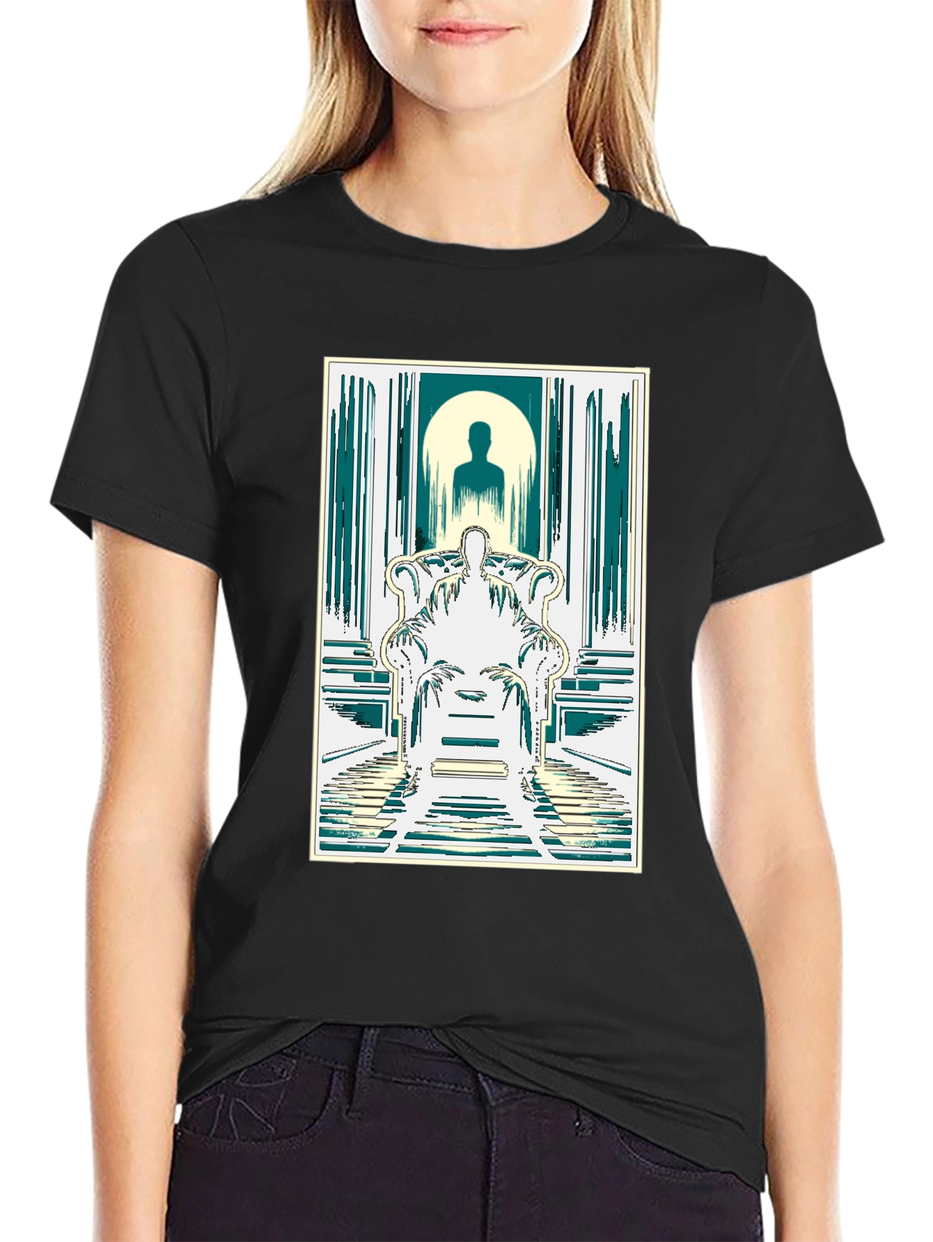 Abstract Graphic Tee -  Modern Art Print