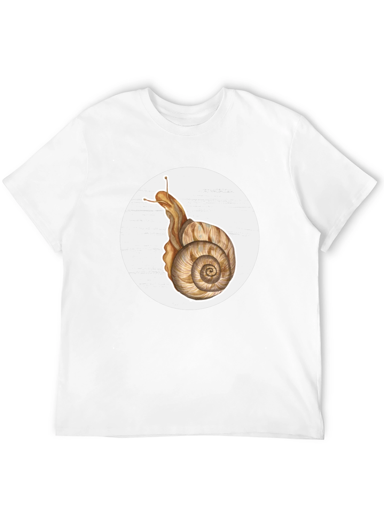 Snail Graphic Tee - Unique Nature Design