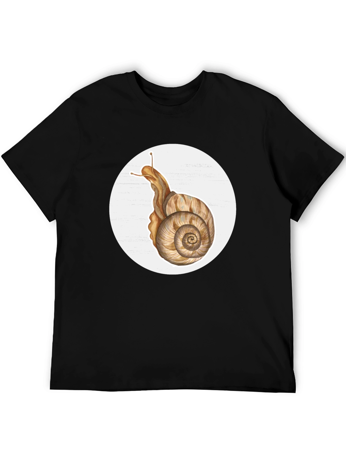 Snail Graphic Tee - Unique Nature Design