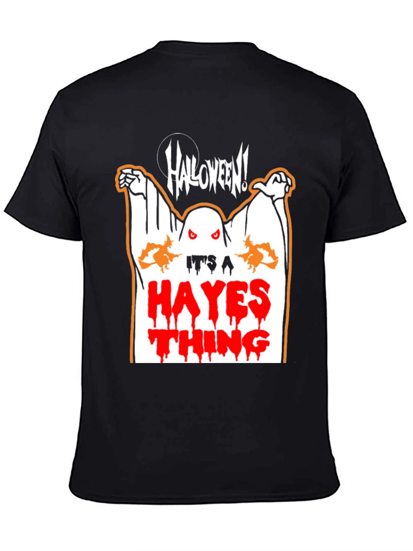 Halloween Hayes Thing Black T-Shirt