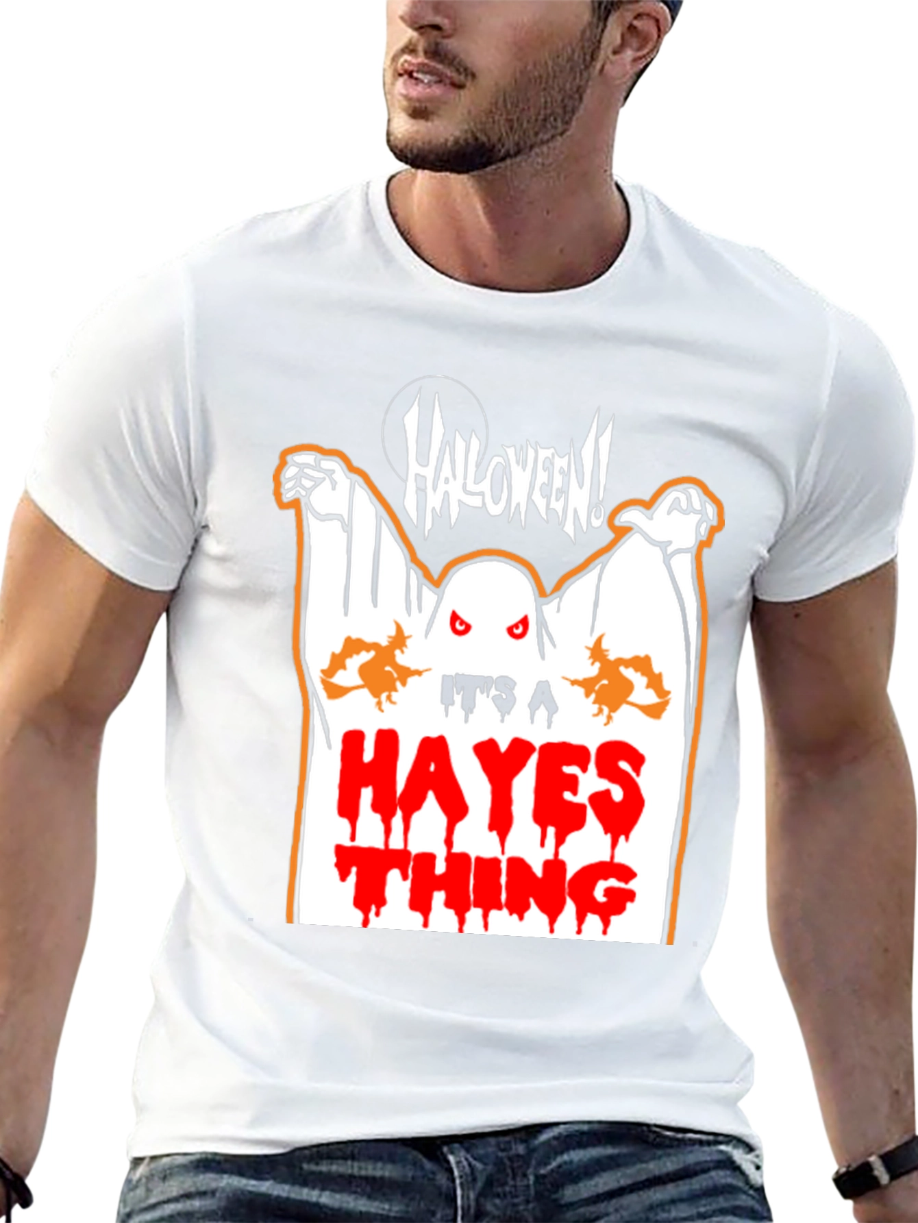 Halloween Hayes Thing Black T-Shirt