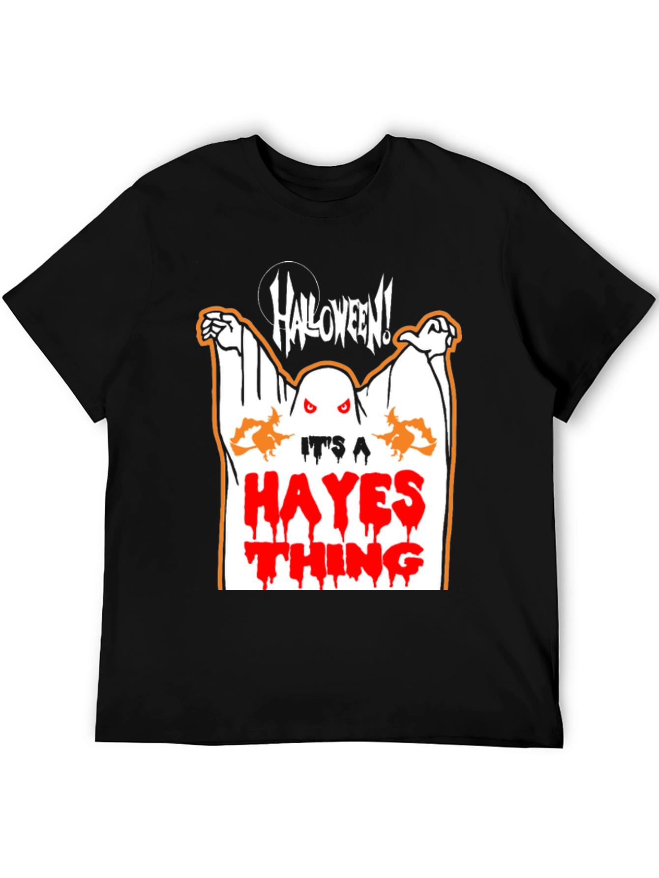 Halloween Hayes Thing Black T-Shirt