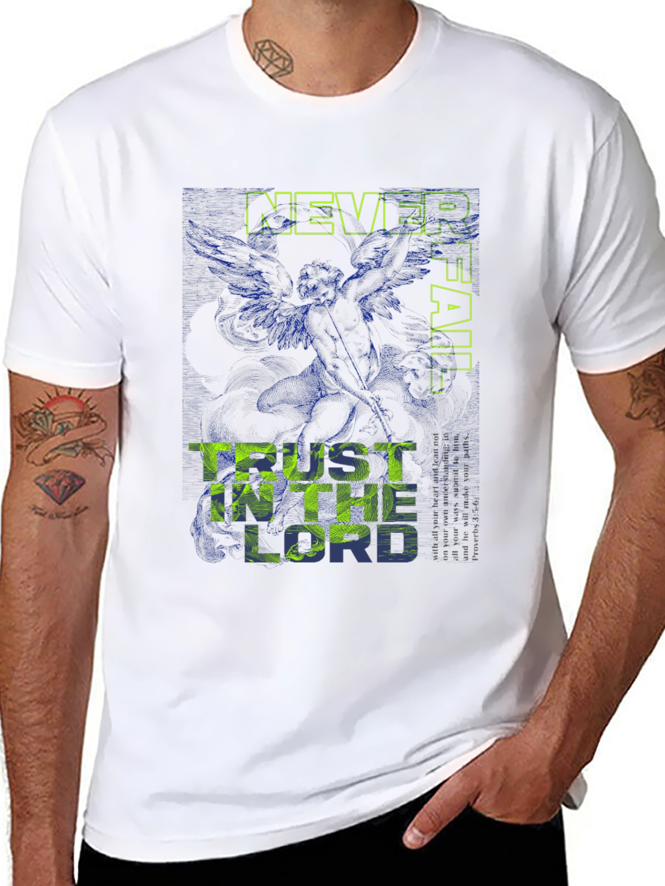 Never Fail Trust In The Lord Graphic T-Shirt