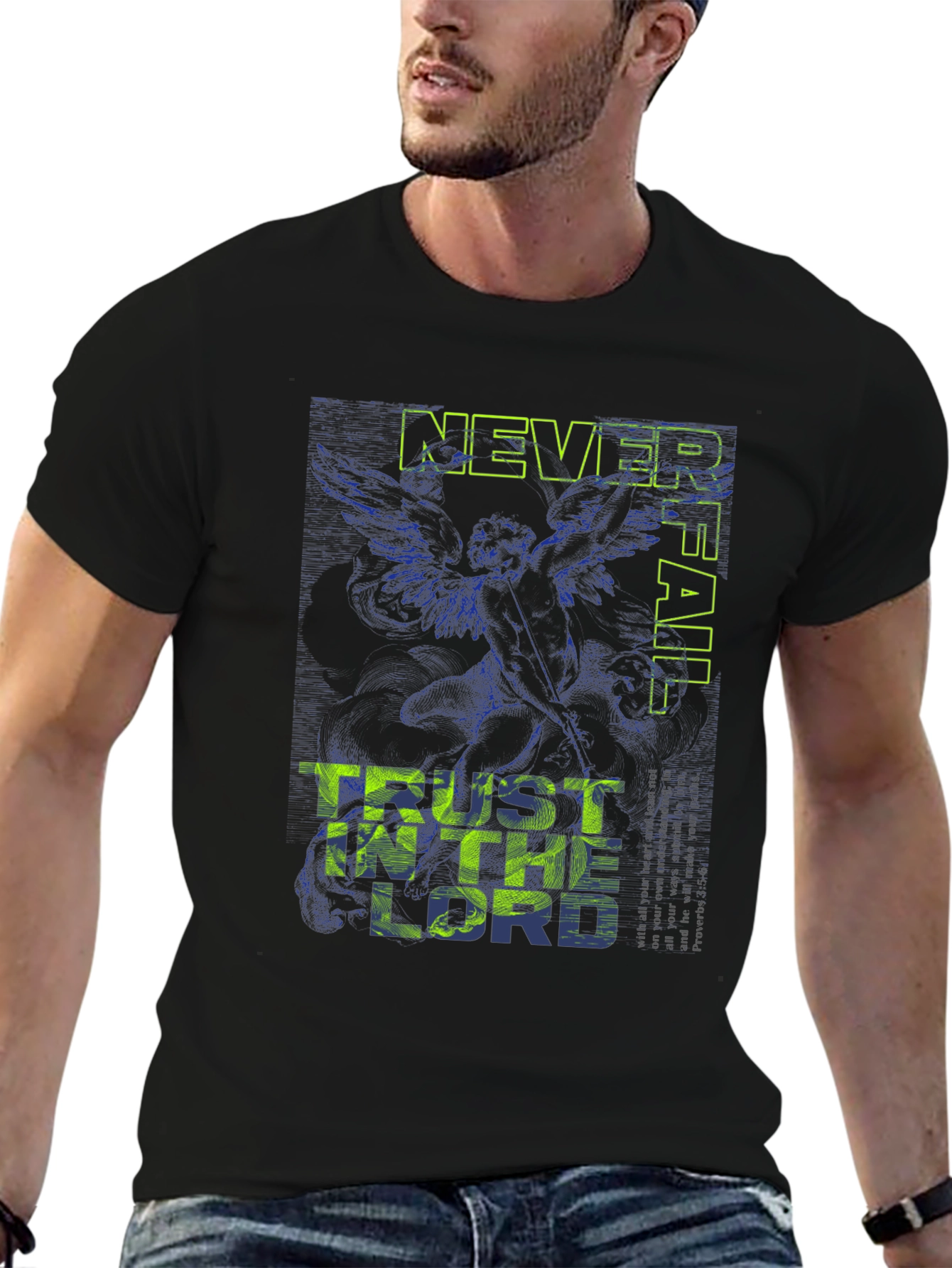 Never Fail Trust In The Lord Graphic T-Shirt