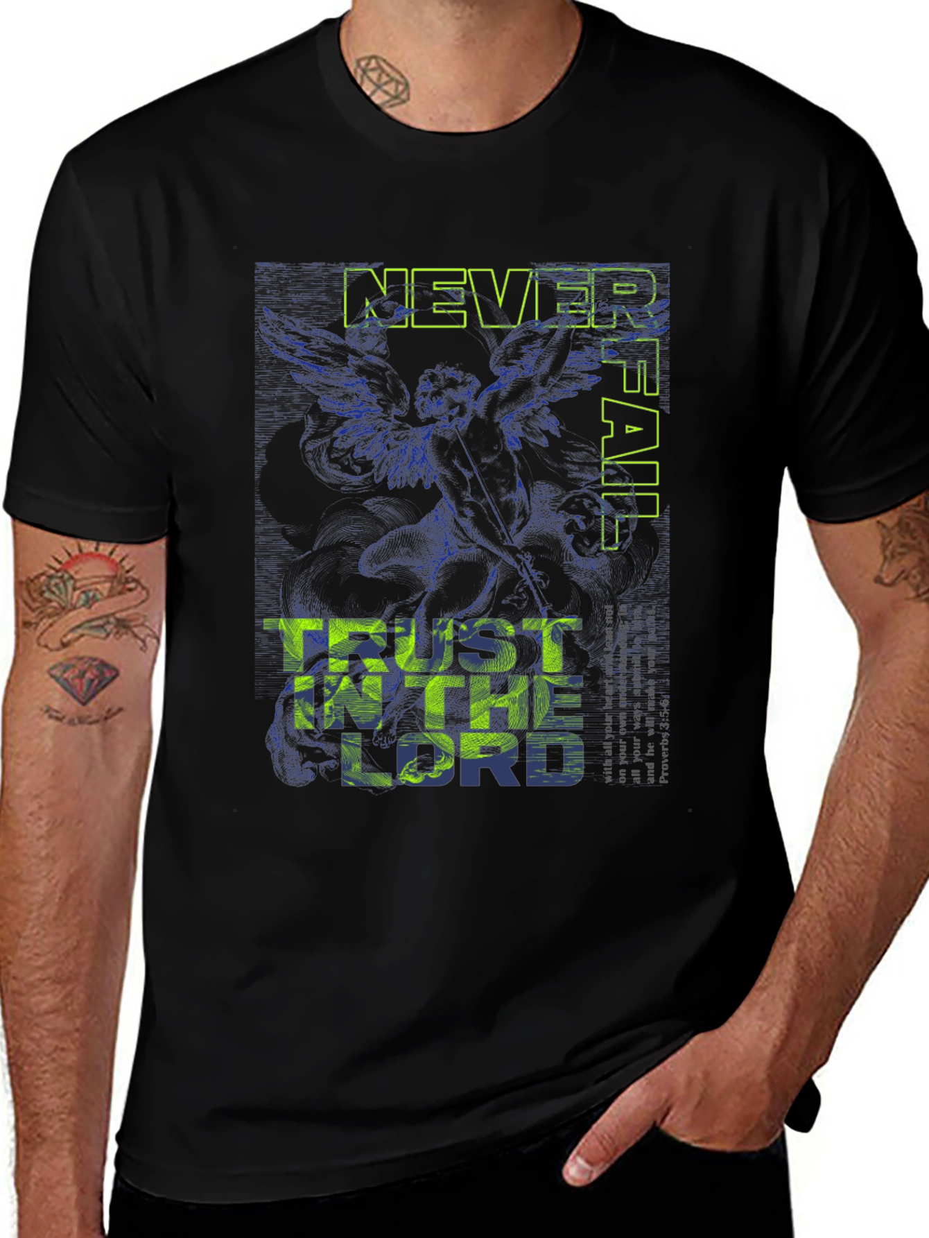 Never Fail Trust In The Lord Graphic T-Shirt