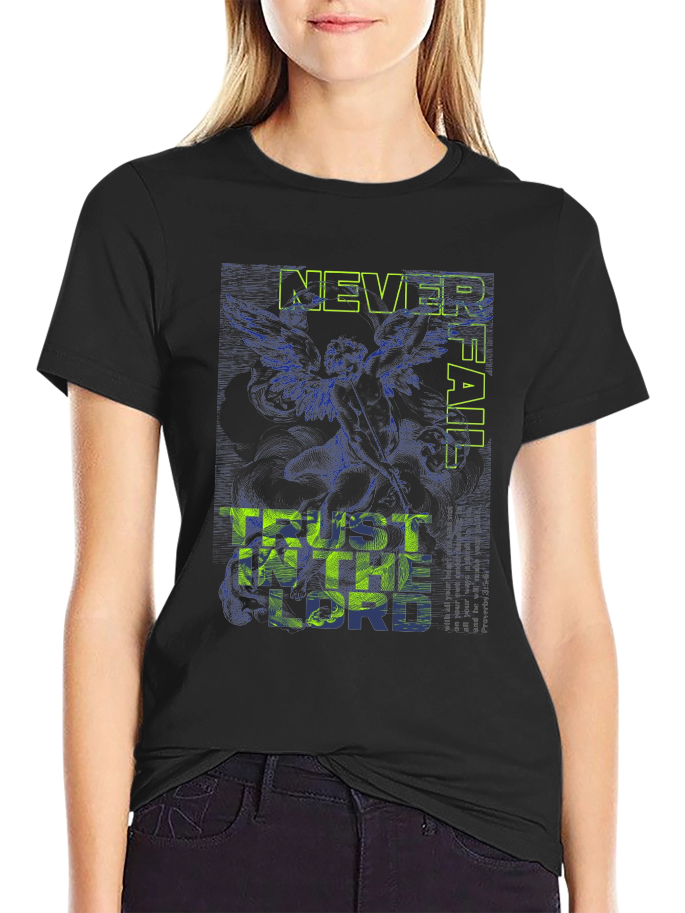 Never Fail Trust In The Lord Graphic T-Shirt